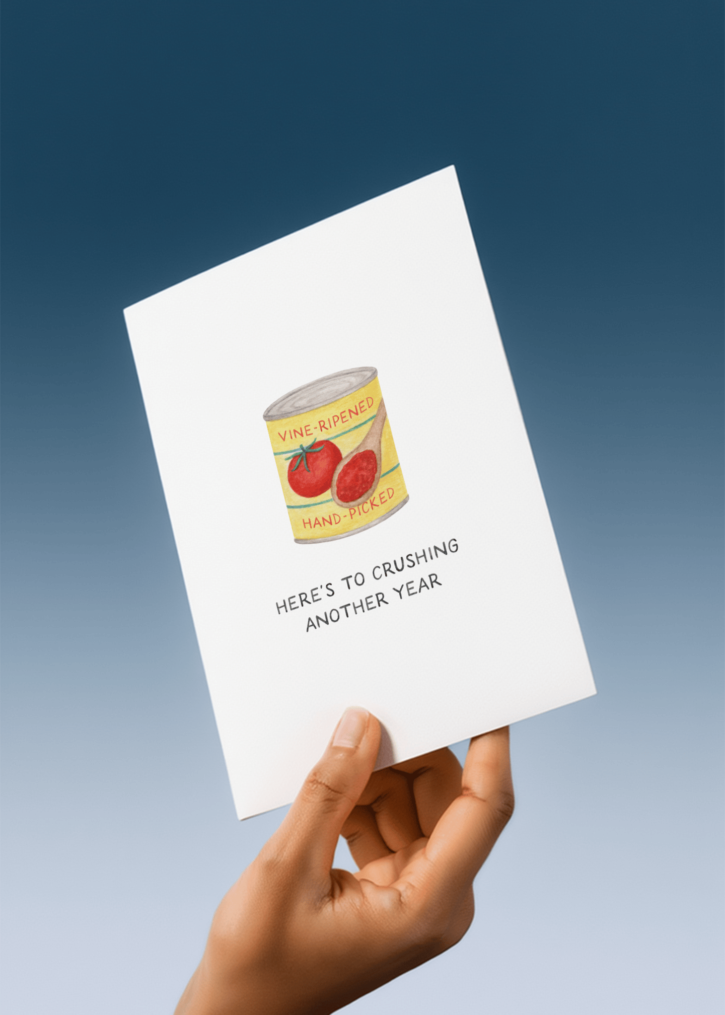 Crushing Another Year Card mockup 4