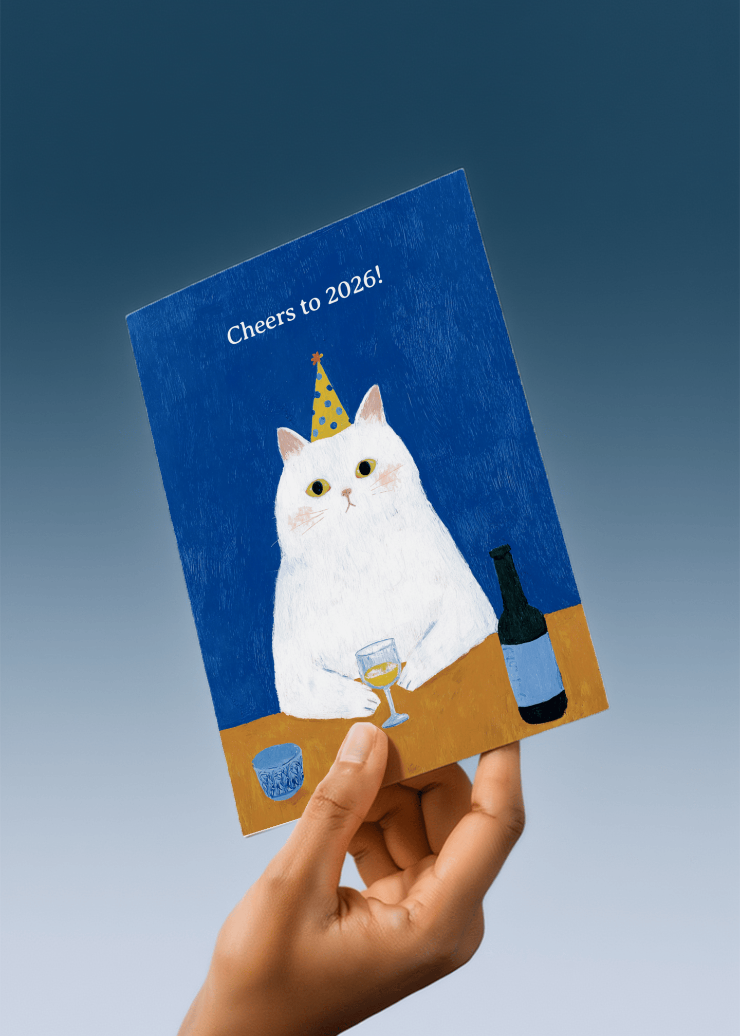 Party Cat New Year Cheer mockup 4