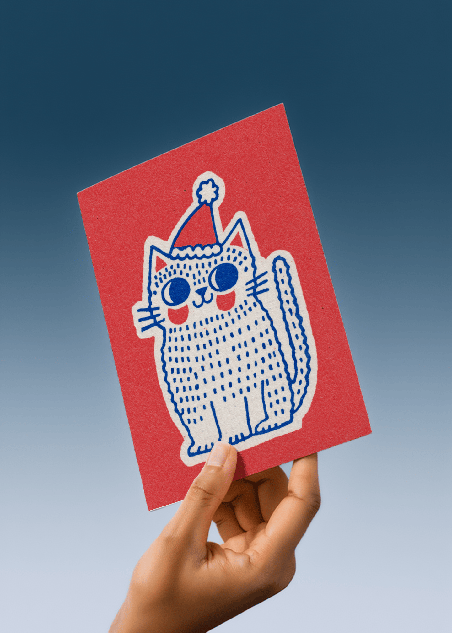 Festive Feline Cheer mockup 4