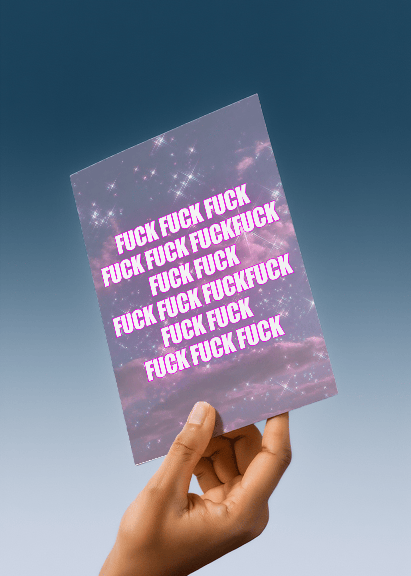 Expressive Venting Card mockup 4