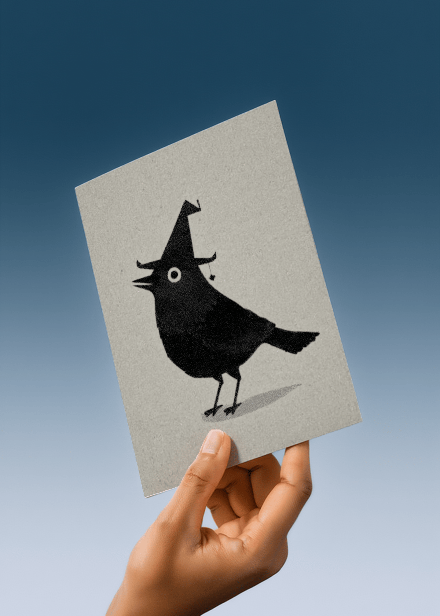Spooky Crow Halloween Cheer mockup 4