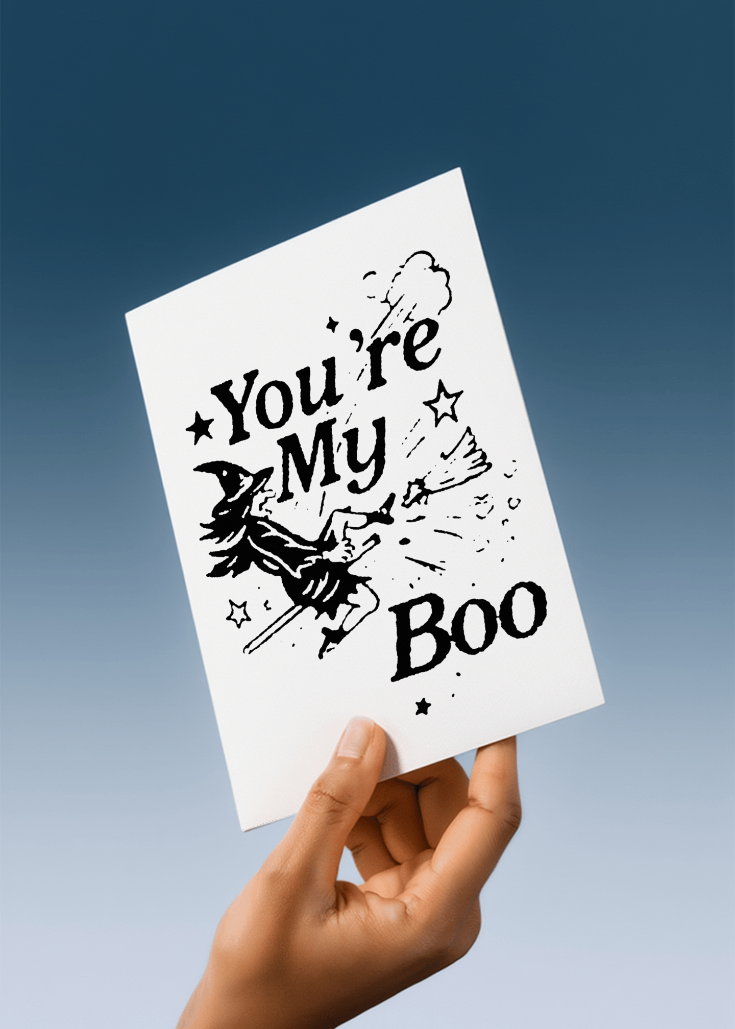 my boo Love Card mockup 4