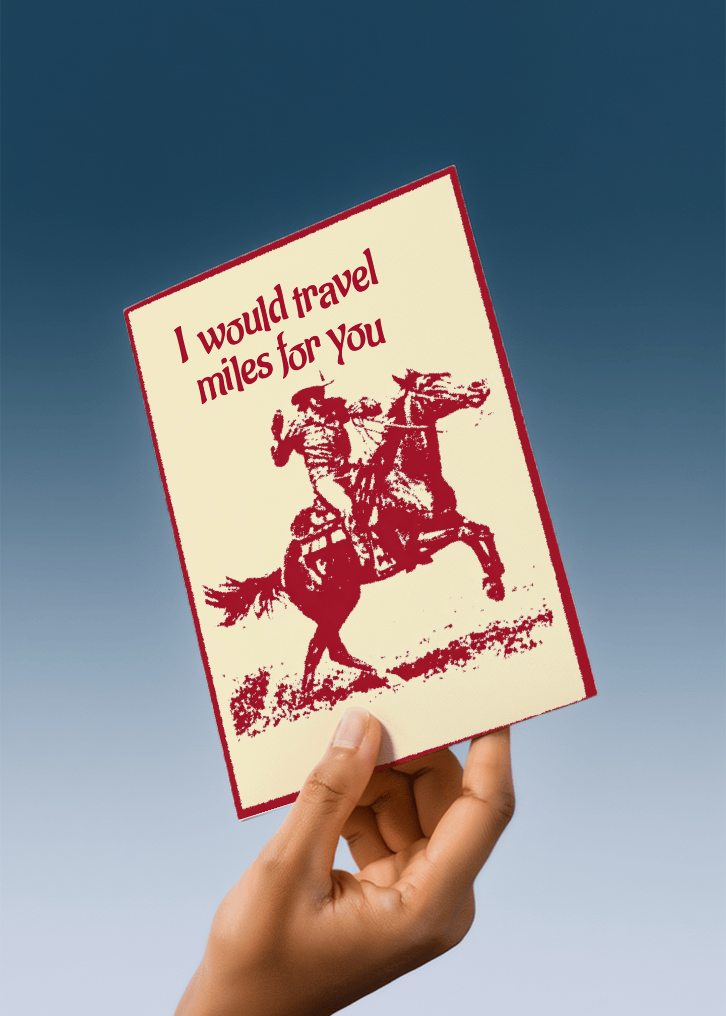 Travel Miles for You Card mockup 4