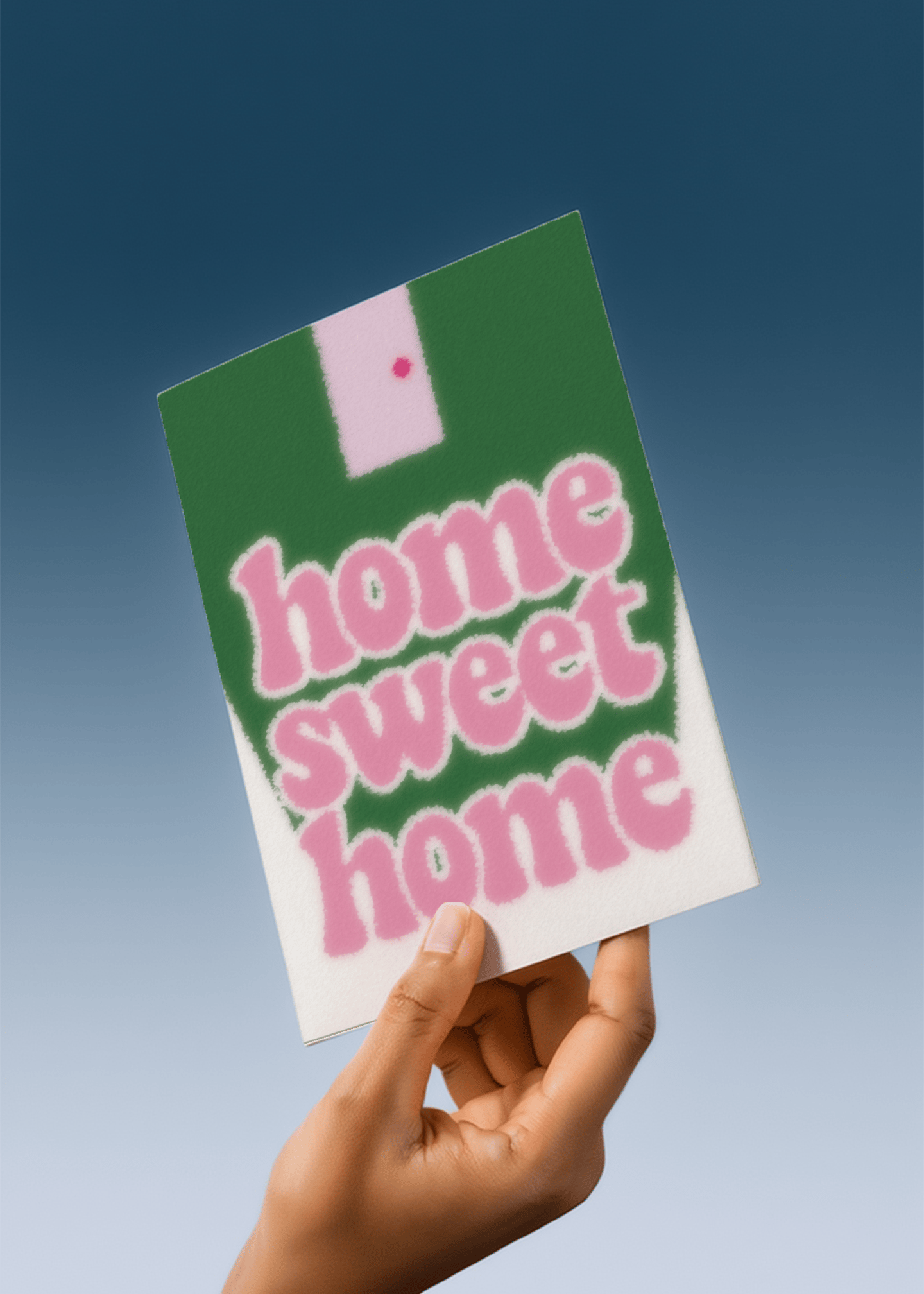 Home Sweet Home Card mockup 4