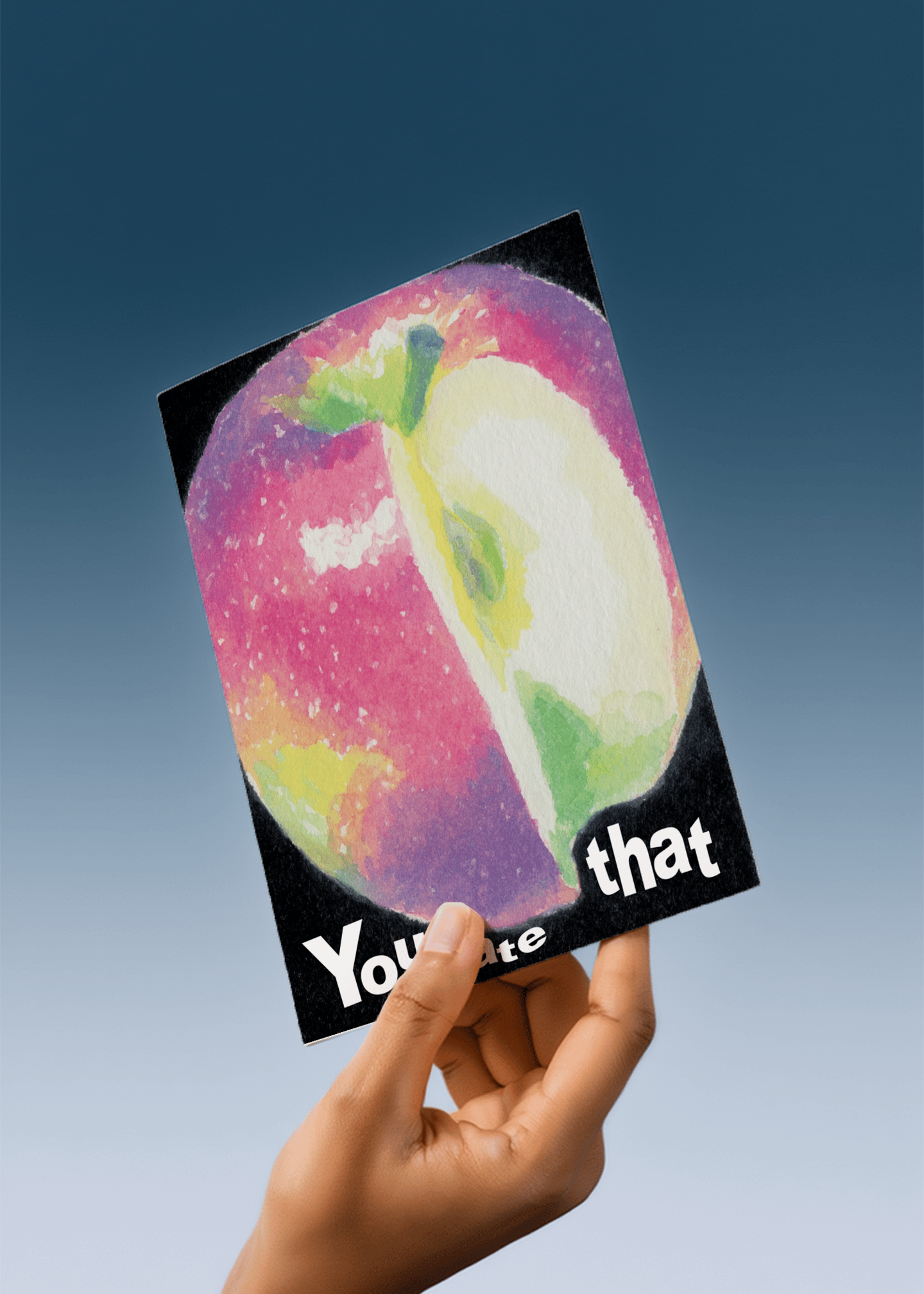 You Ate That Card mockup 4