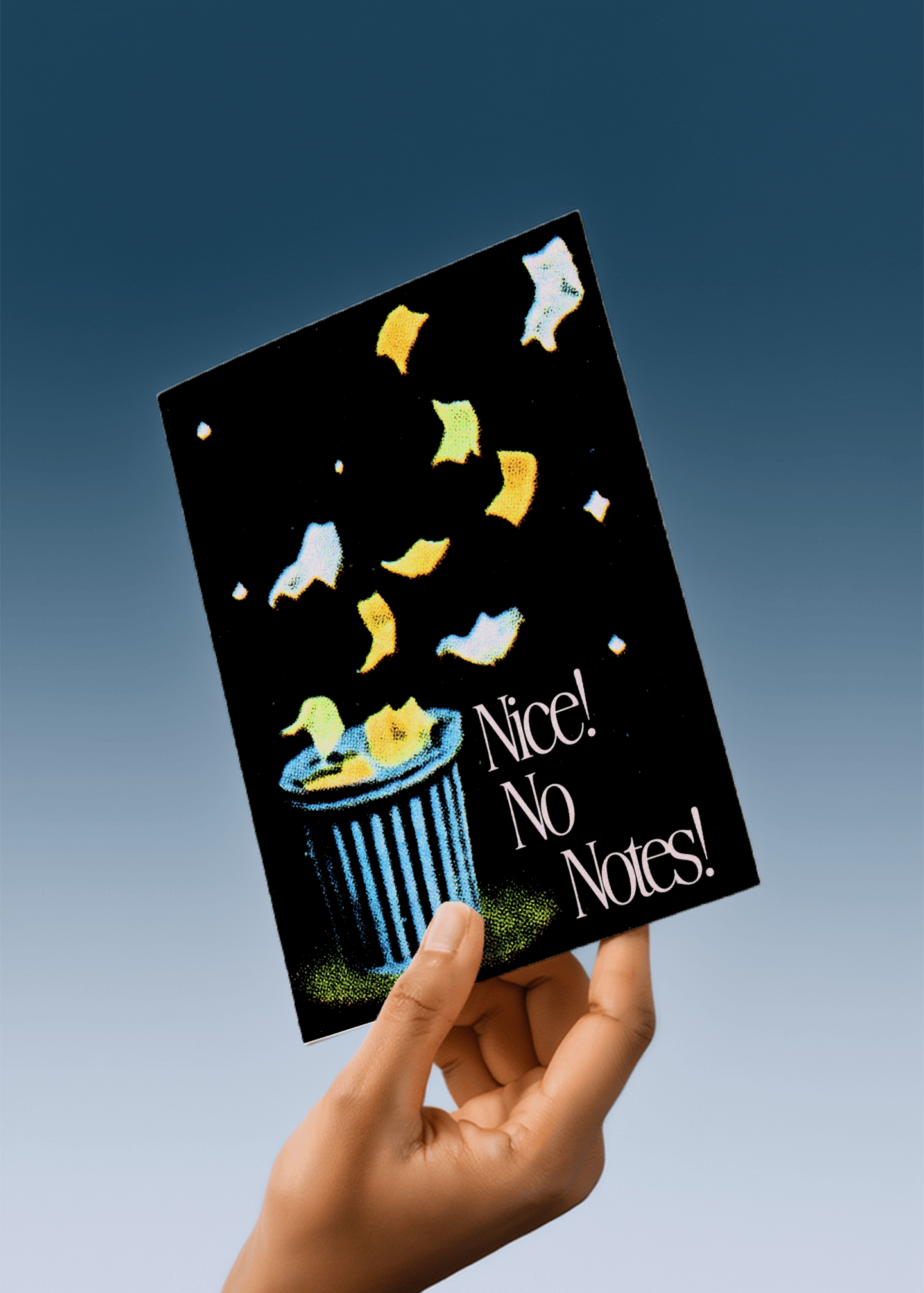 Nice No Notes Card mockup 4