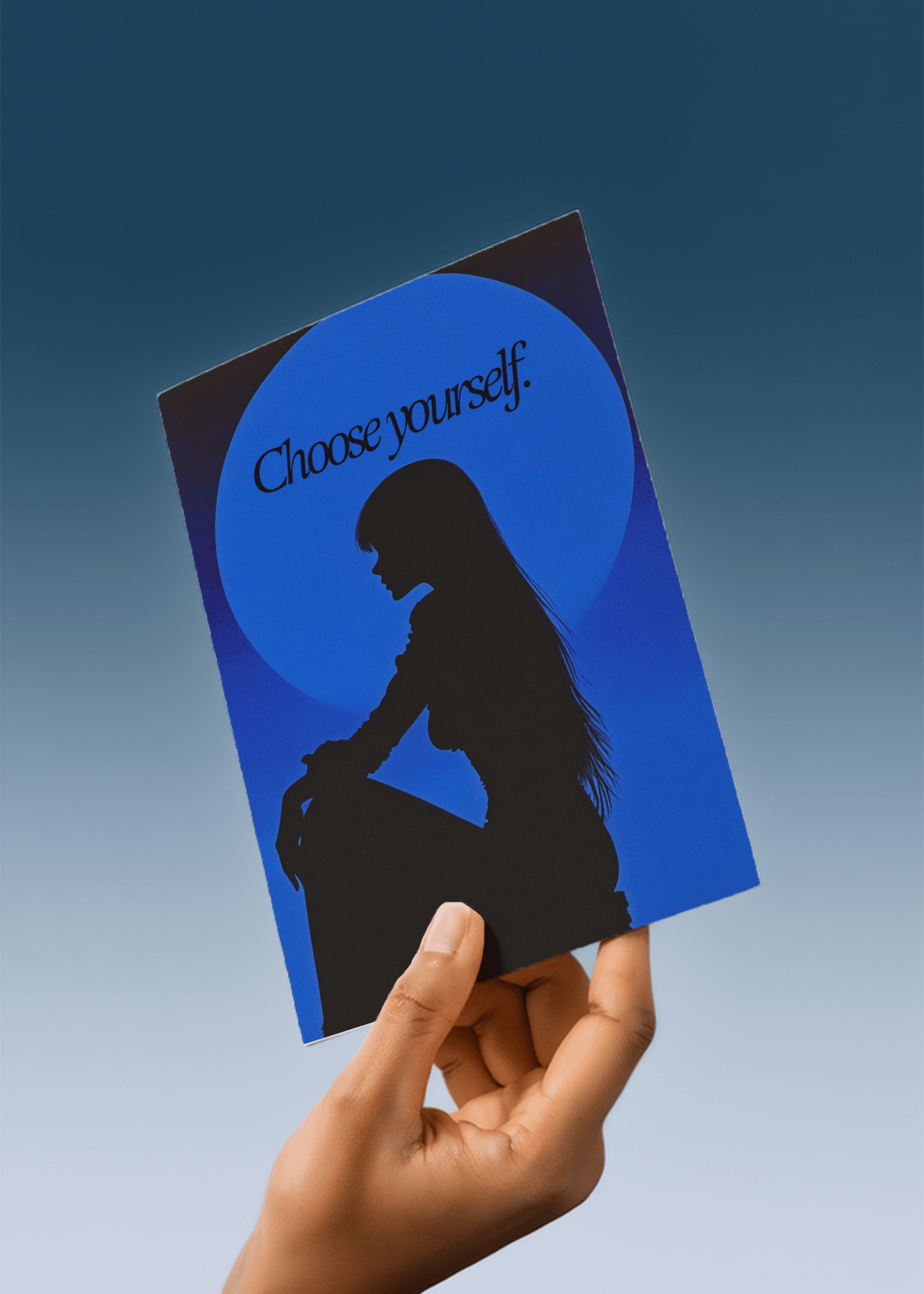 Choose Yourself Card mockup 4