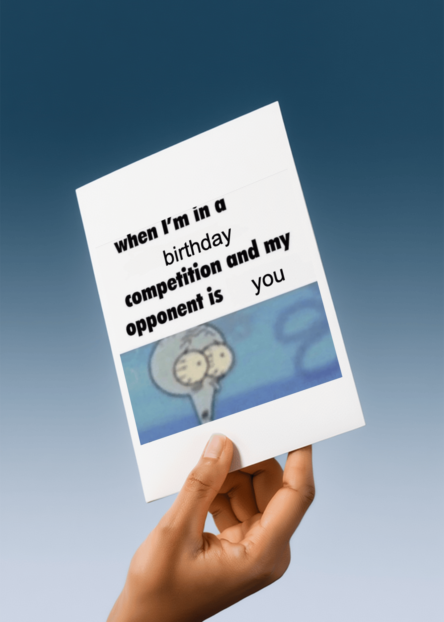 Birthday Competition Opponent Card mockup 4