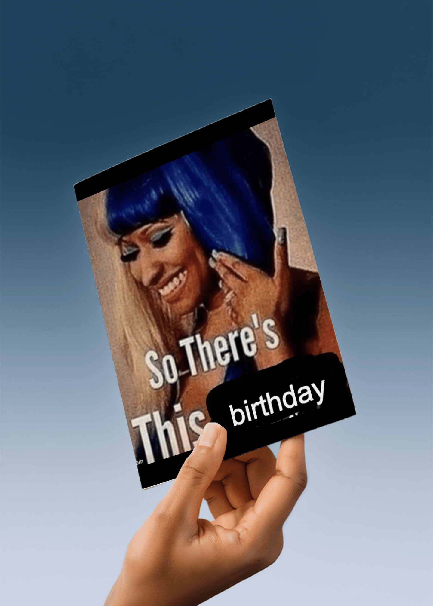 So There's This Birthday Card mockup 4