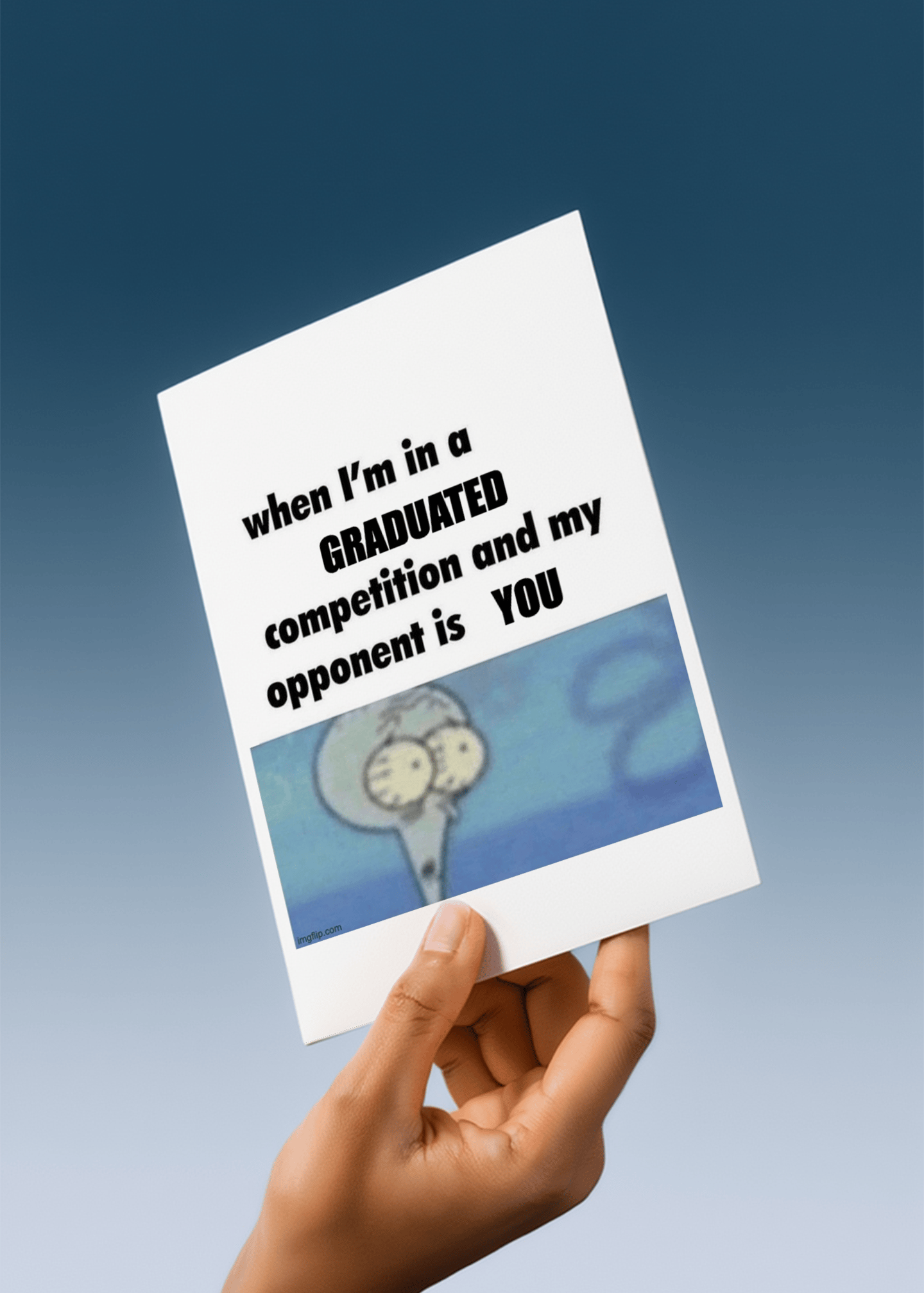 Graduated Competition Opponent Card mockup 4