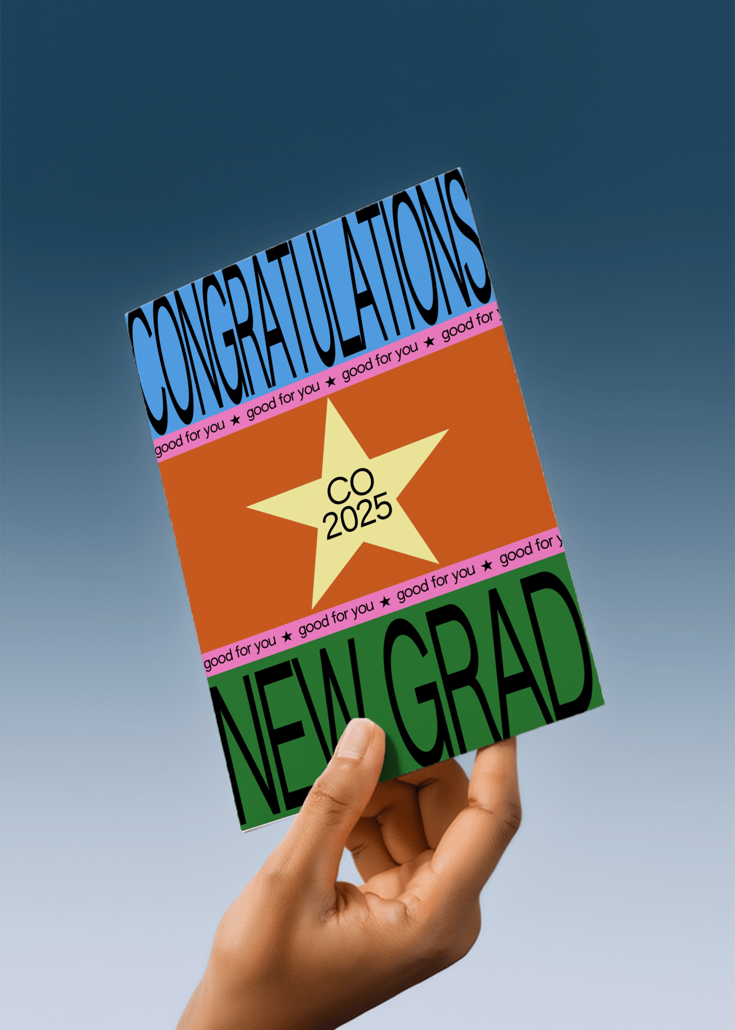 Congrats, New Grad! Class of 2025 mockup 4