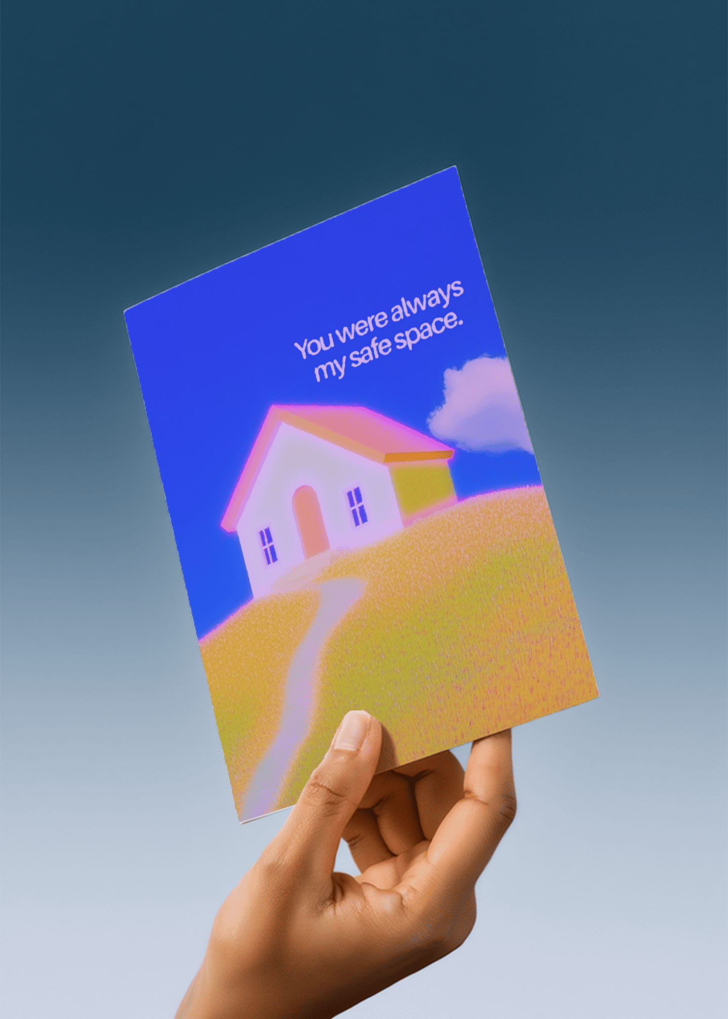 Safe Space House Card mockup 4