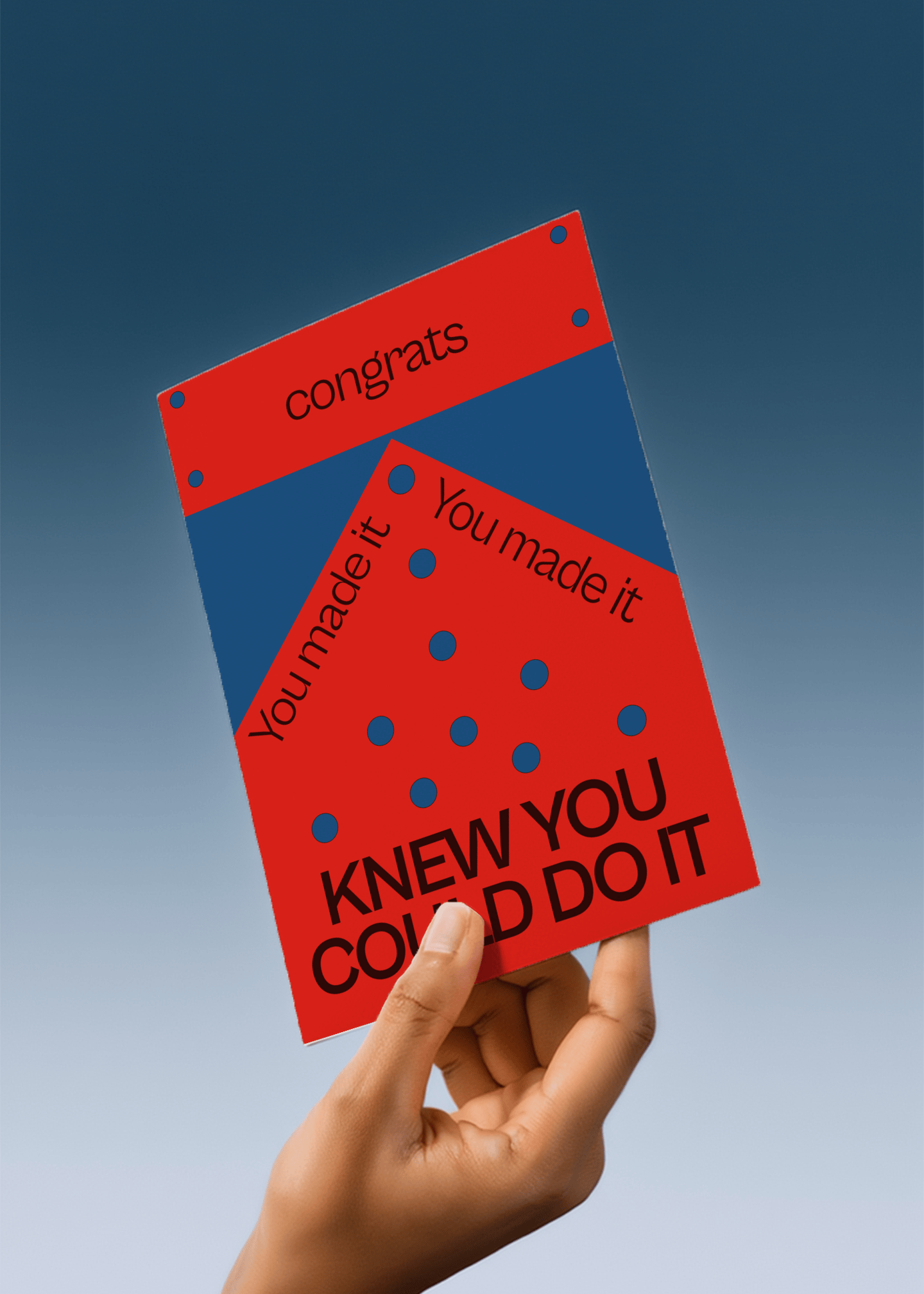 You Made It! Knew You Could mockup 4