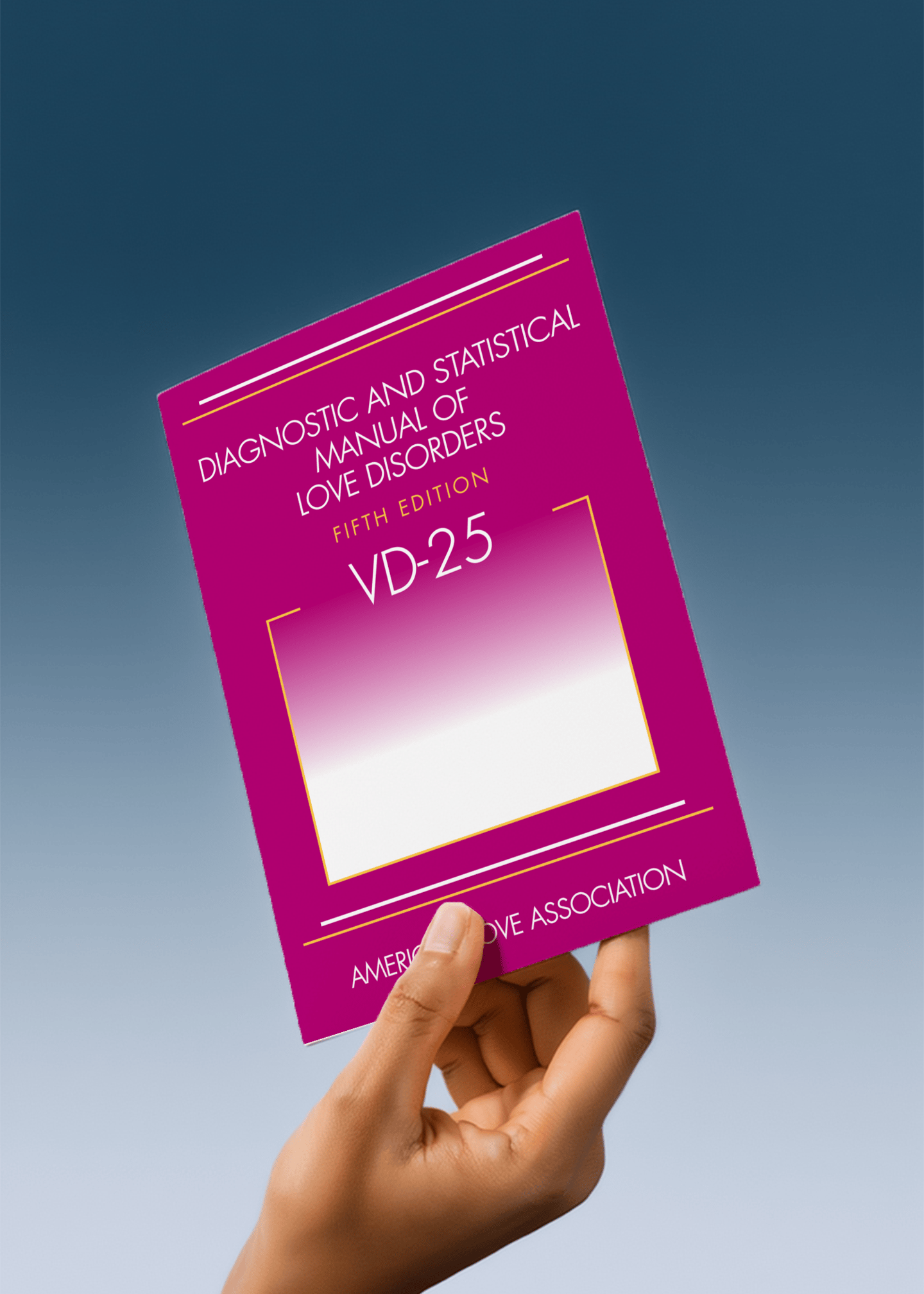 Diagnostic Manual of Love Disorders Card mockup 4