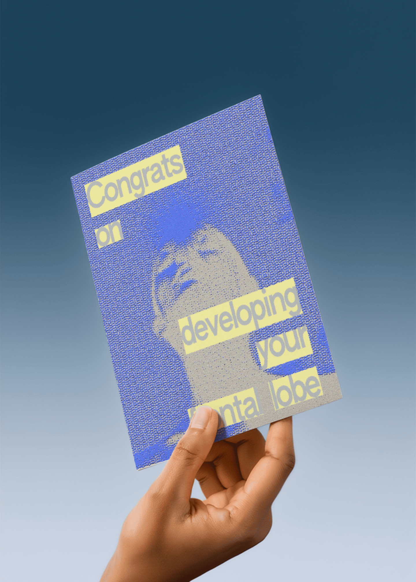 Congrats on Developing Your Frontal Lobe Card mockup 4