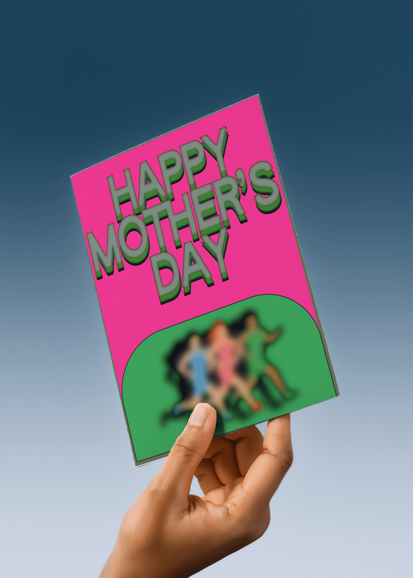 Mother’s Day Runners Card mockup 4