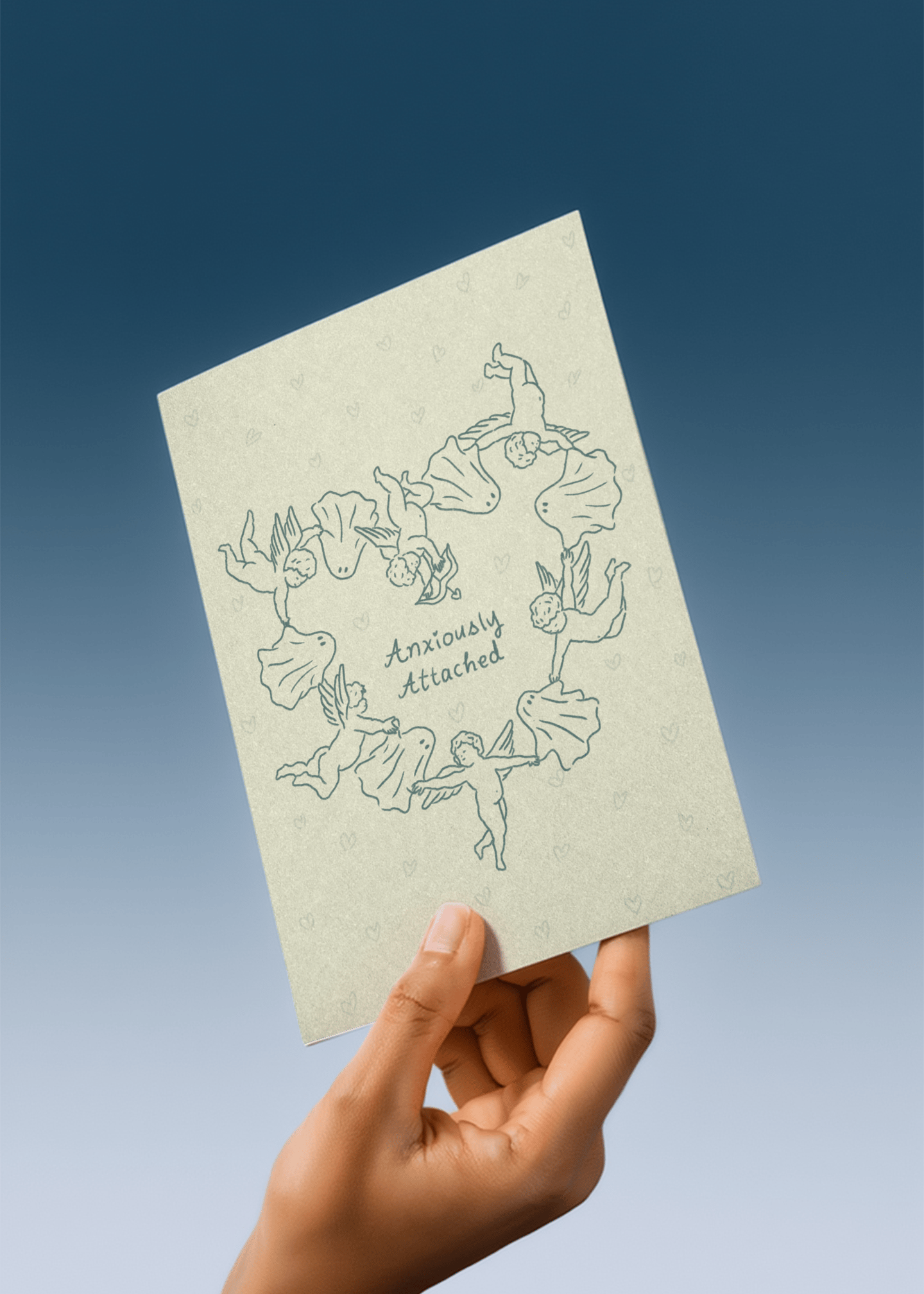 Anxiously Attached Card mockup 4
