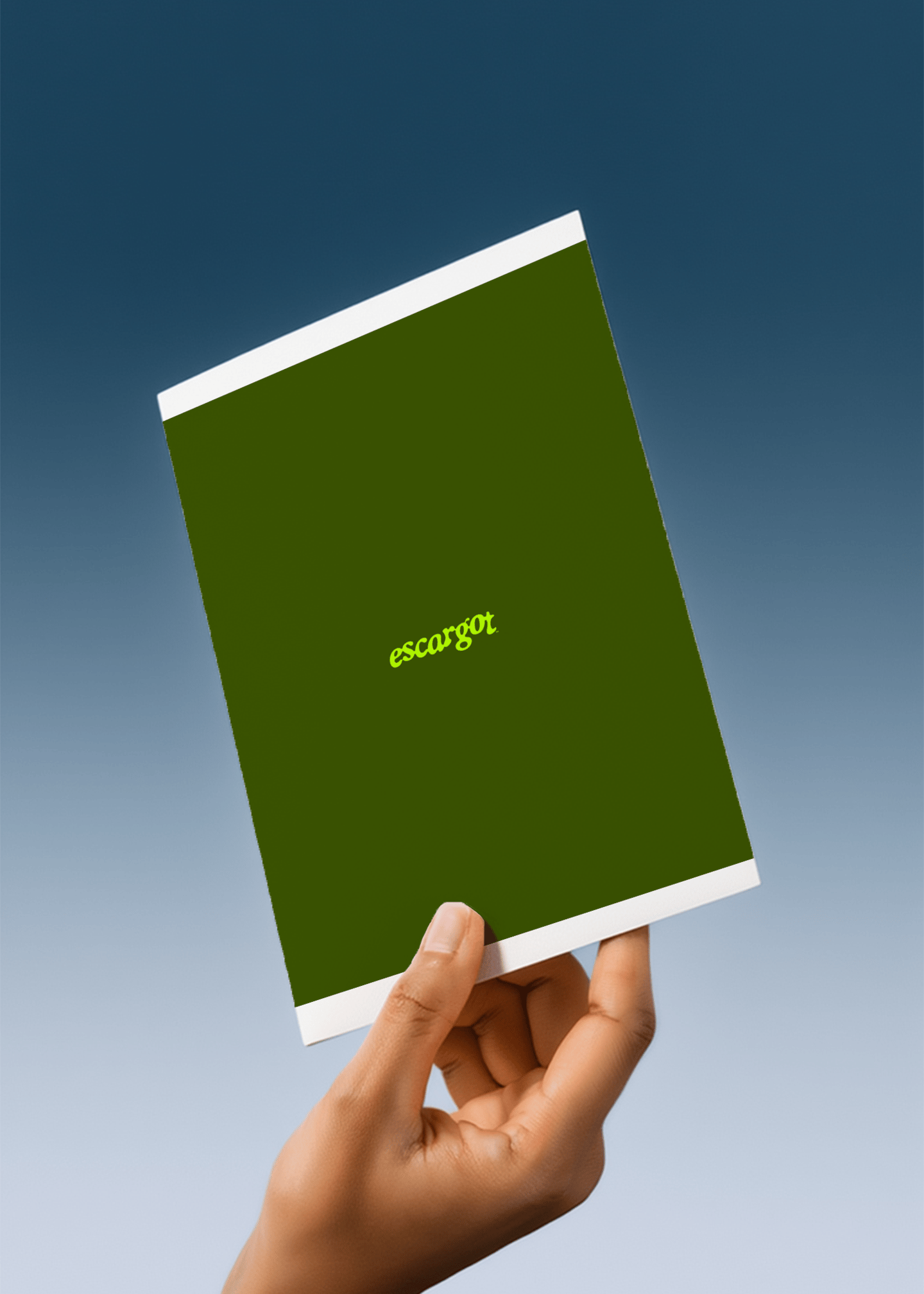 Escargot Brand Backer Card mockup 4