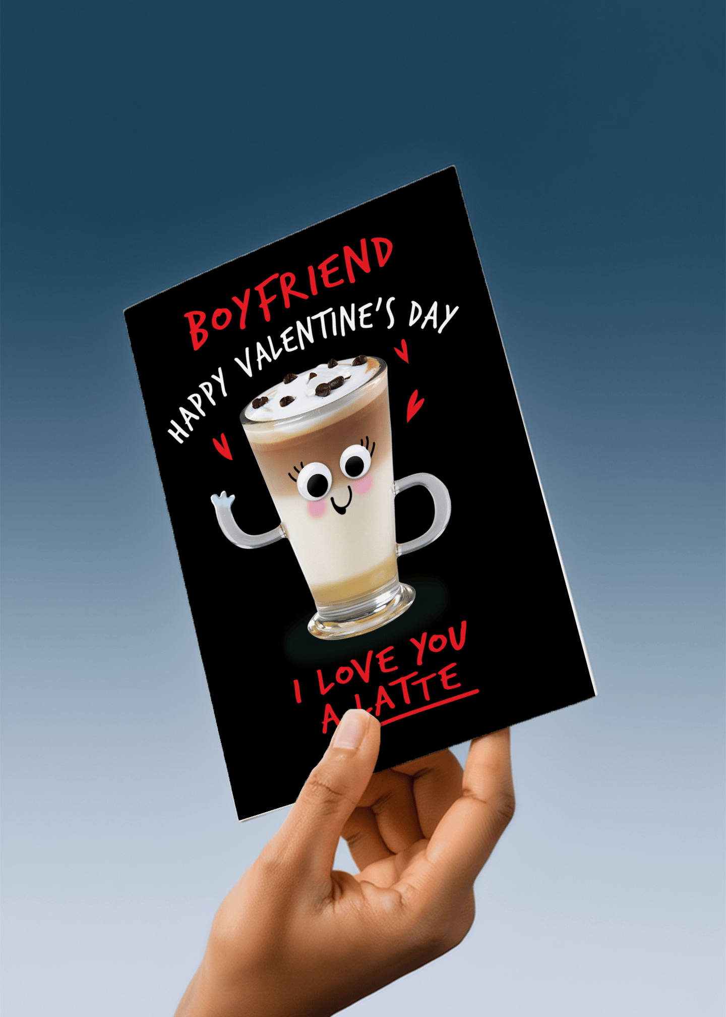 Love You a Latte Boyfriend mockup 4