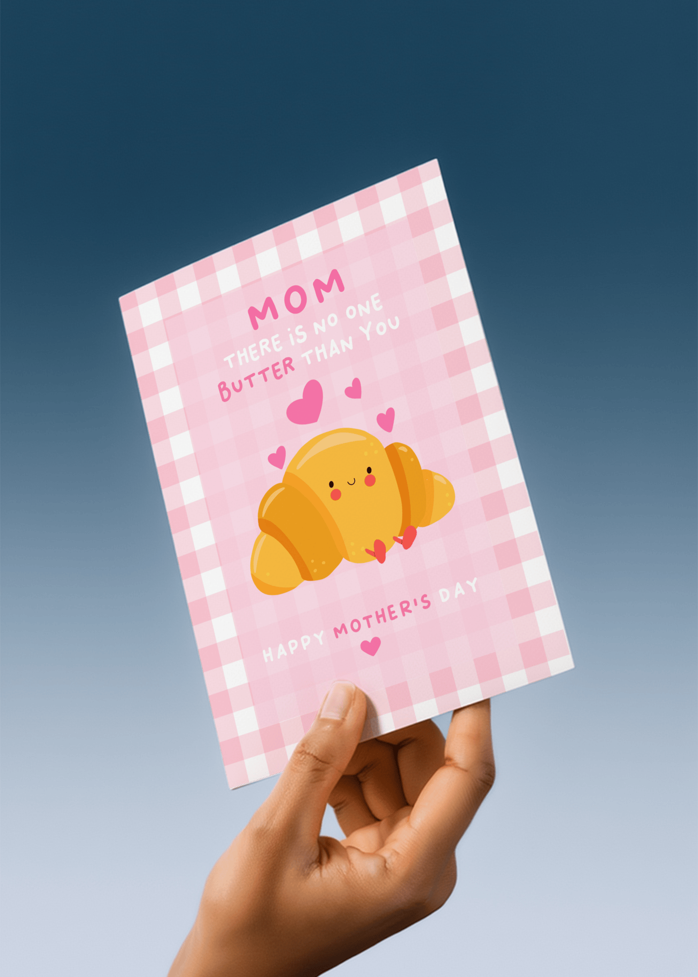 No One Butter Than You Mom Card mockup 4