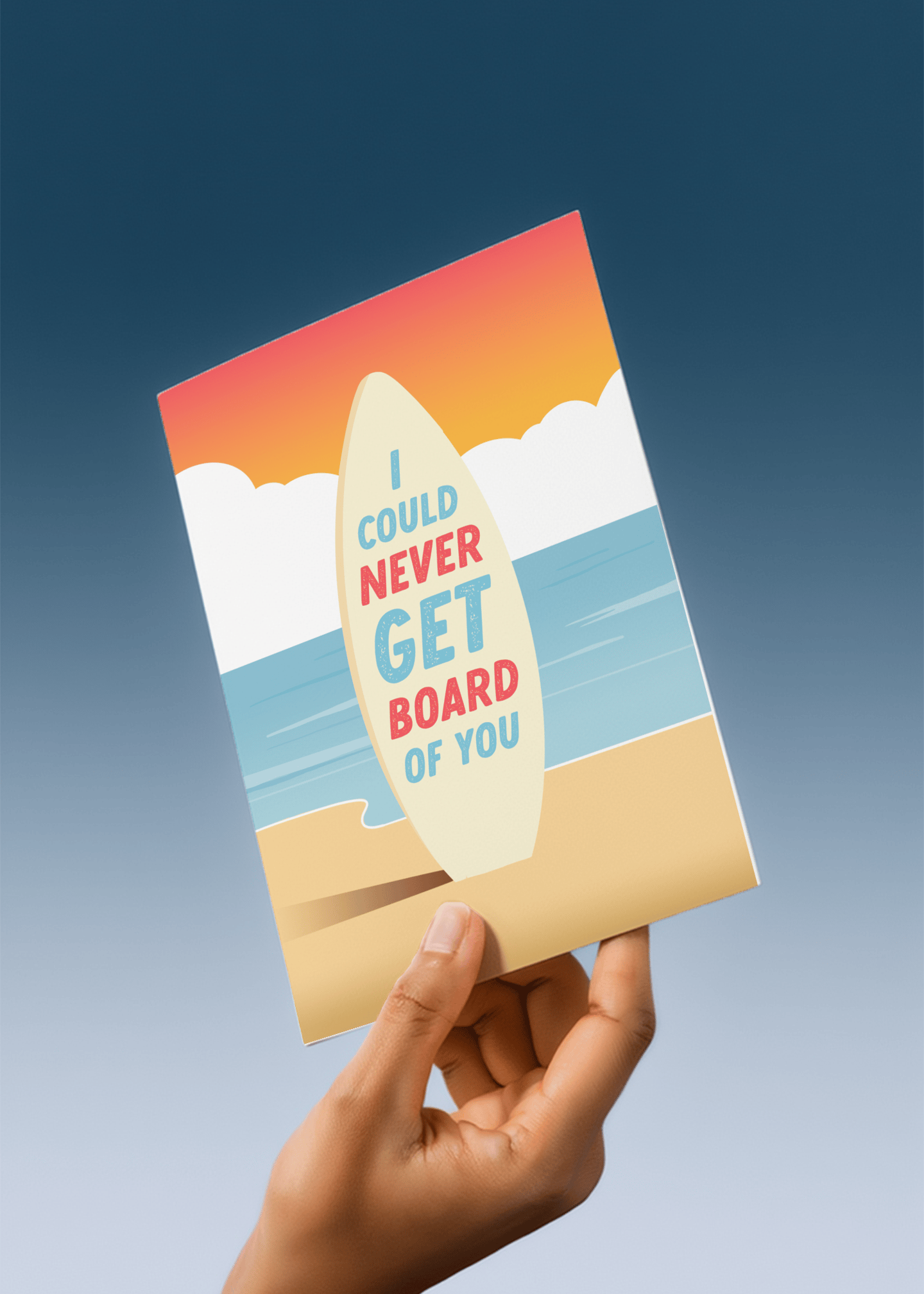 Never Get Board of You mockup 4