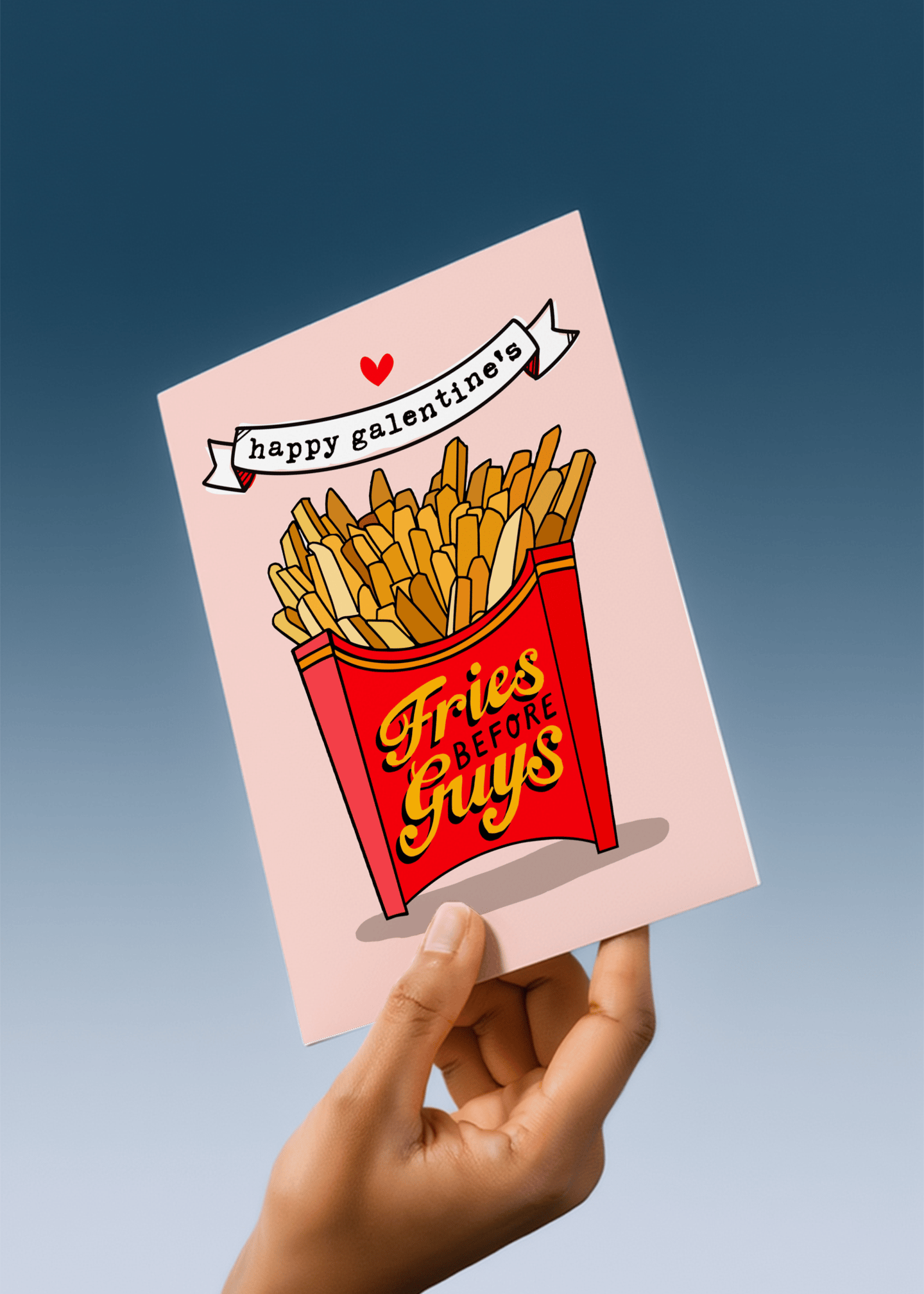 Happy Galentine's Fries Before Guys mockup 4