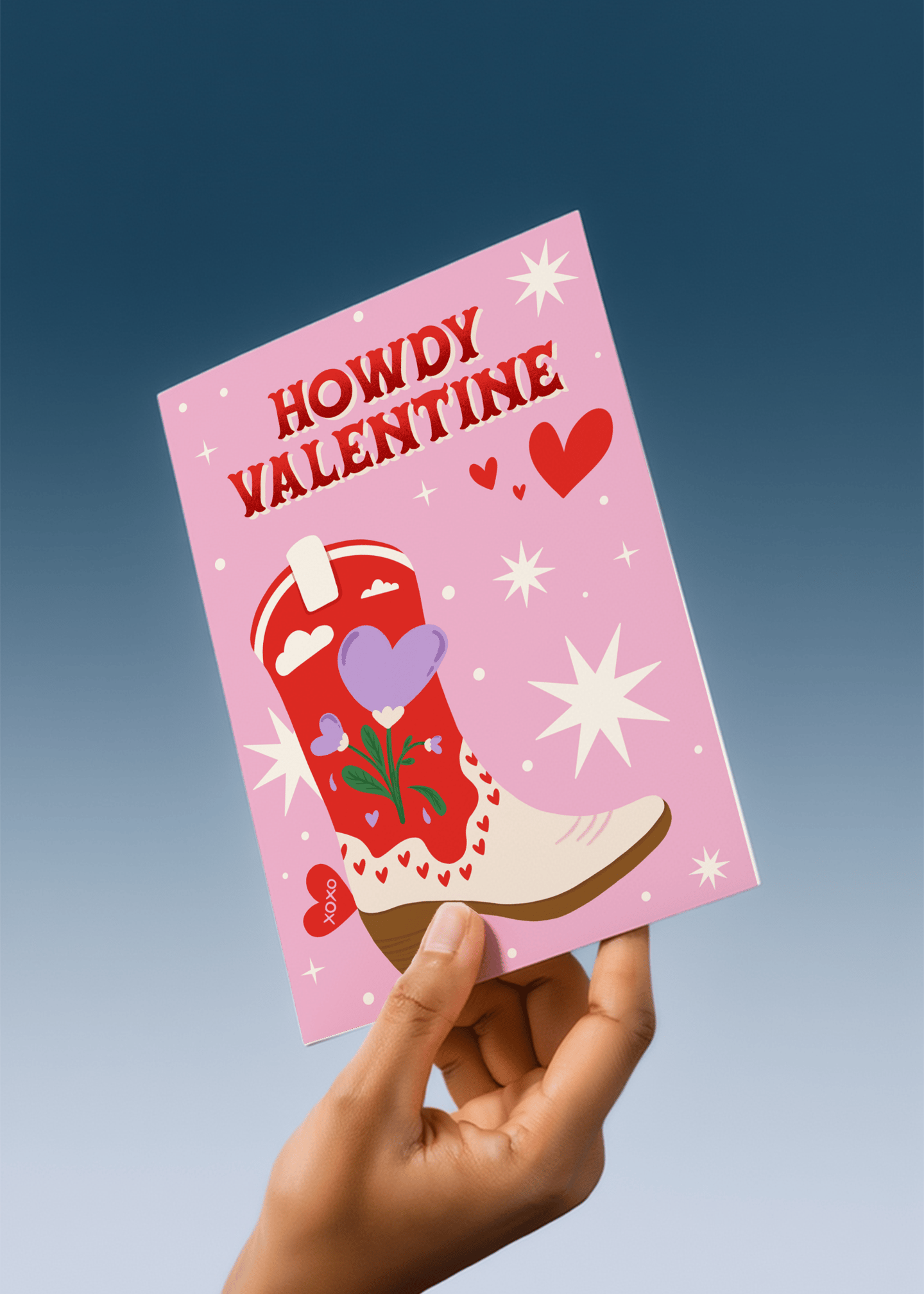 Howdy Valentine mockup 4