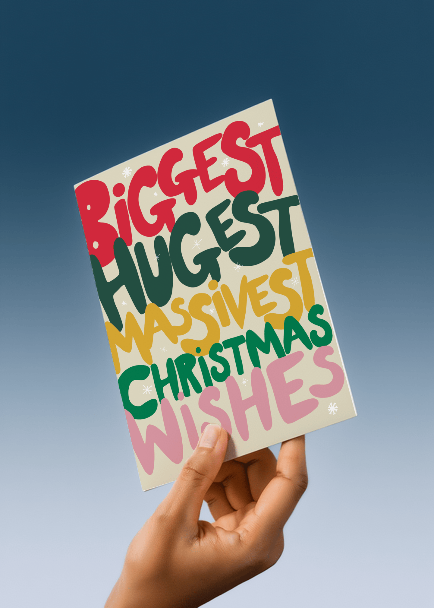 Biggest, Hugest, Massivest Christmas Wishes mockup 4