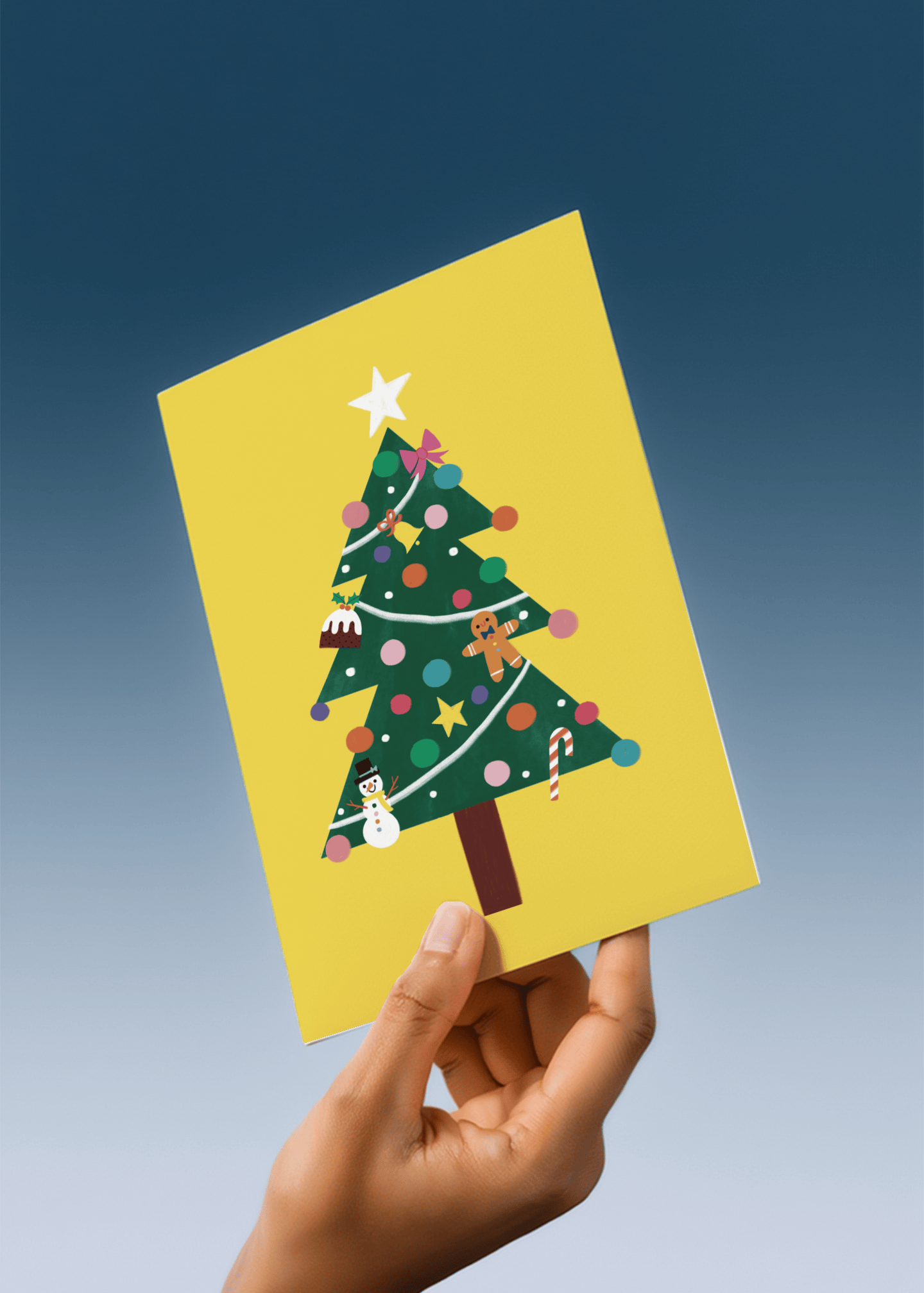 Bright Christmas Tree mockup 4