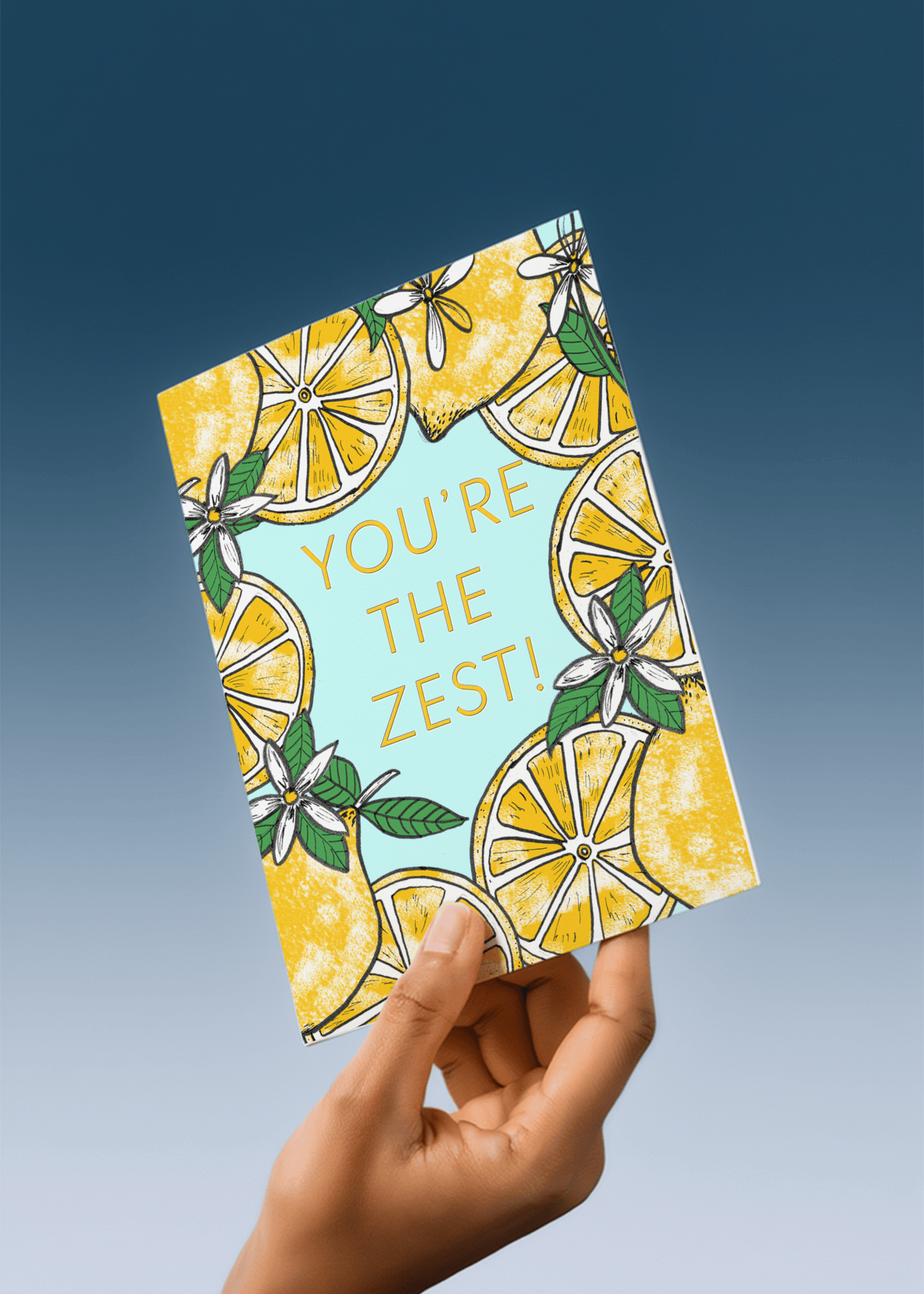 You’re the Zest Card mockup 4