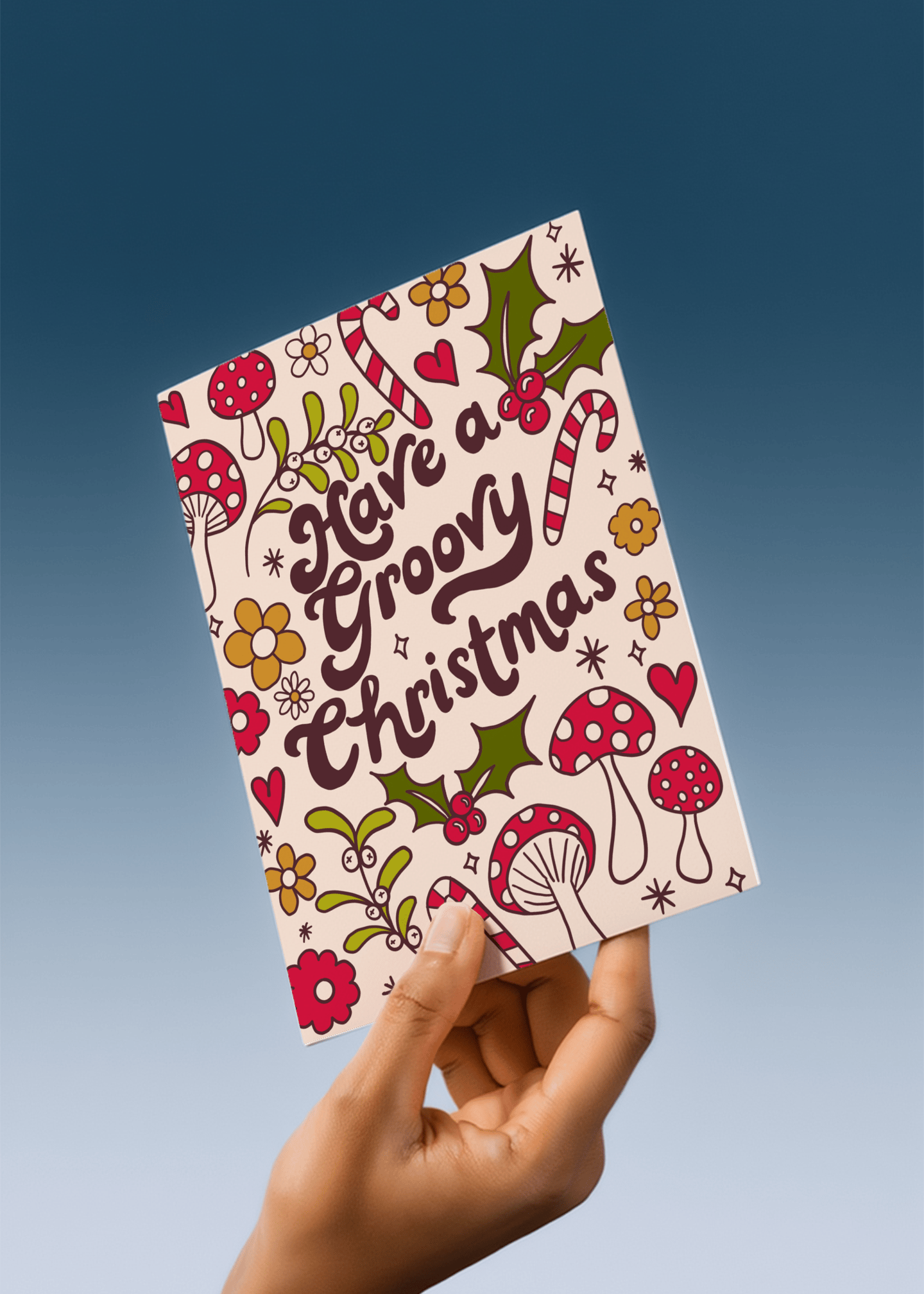 Have A Groovy Christmas mockup 4