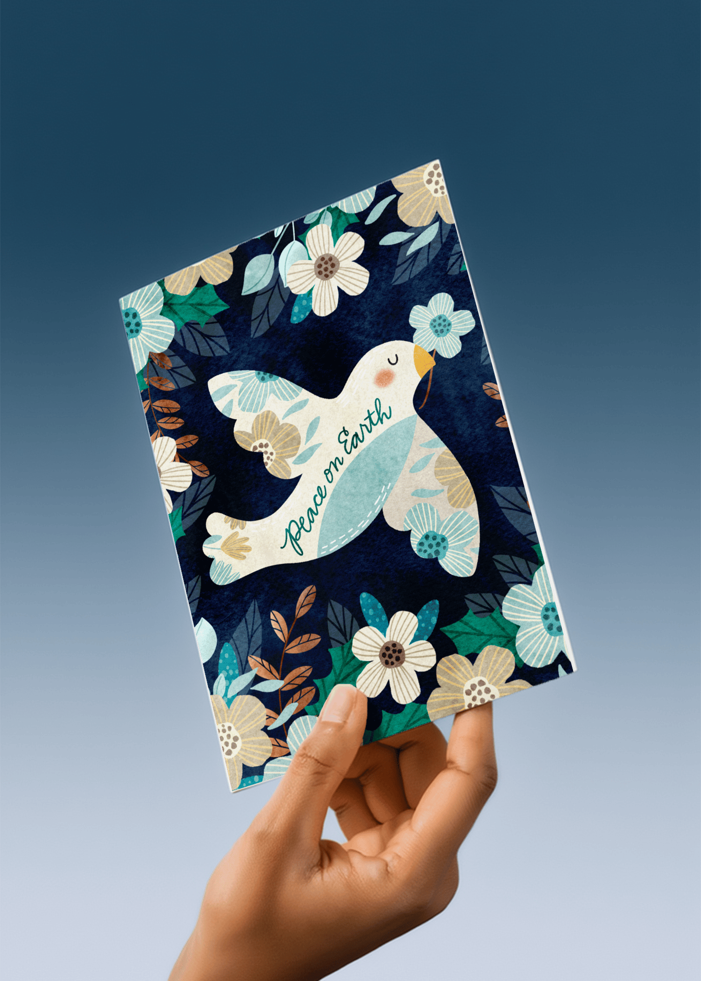 Peace on Earth Dove mockup 4