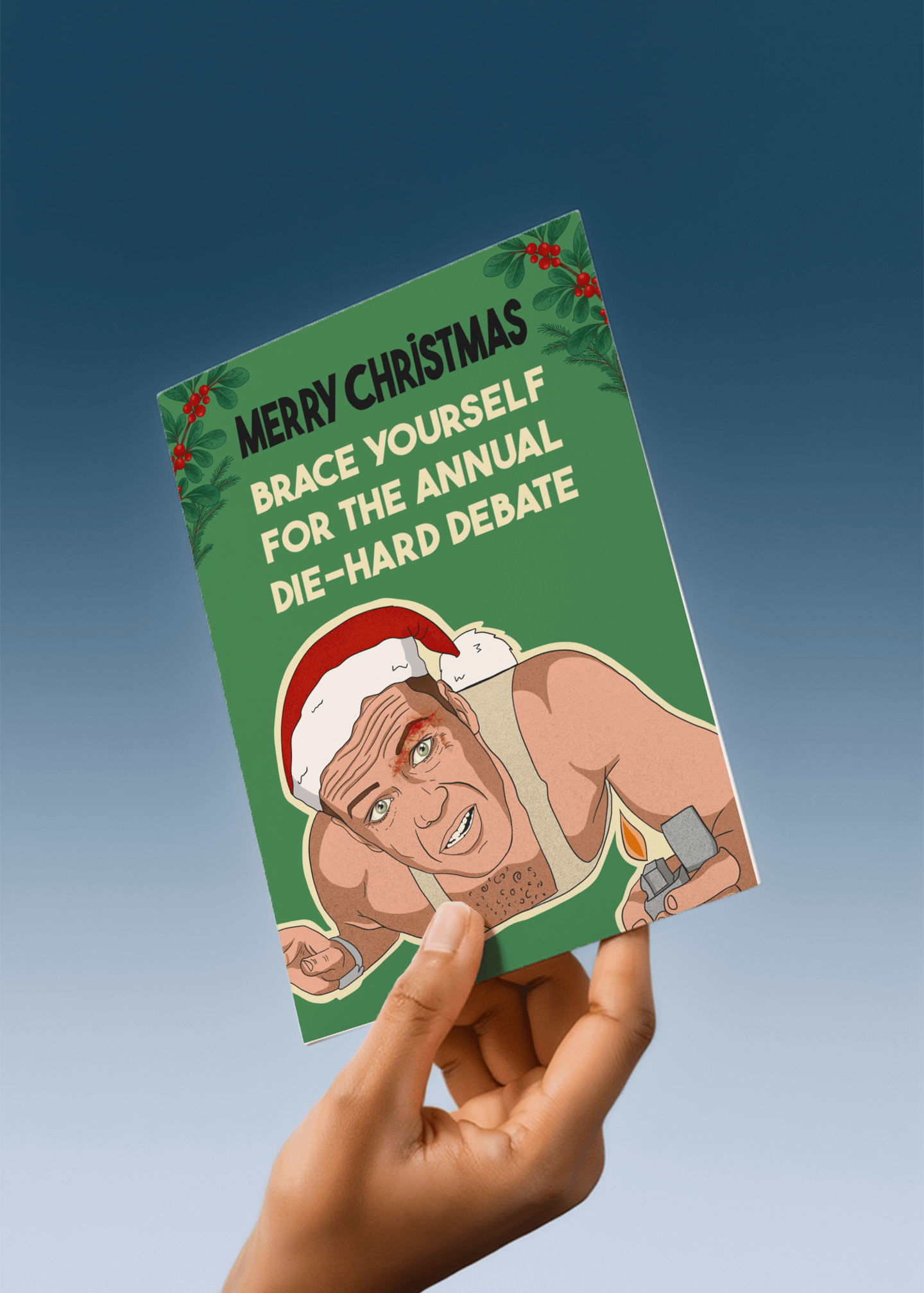 Merry Christmas: Die-Hard Debate mockup 4