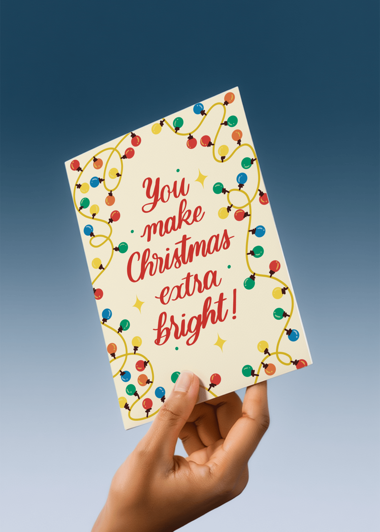 You Make Christmas Extra Bright mockup 4