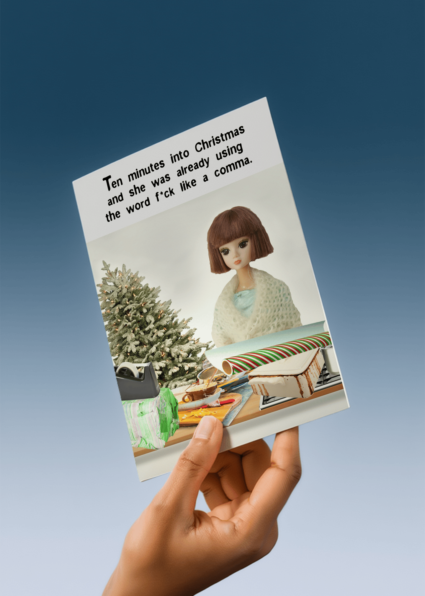Christmas Chaos Humor mockup 4