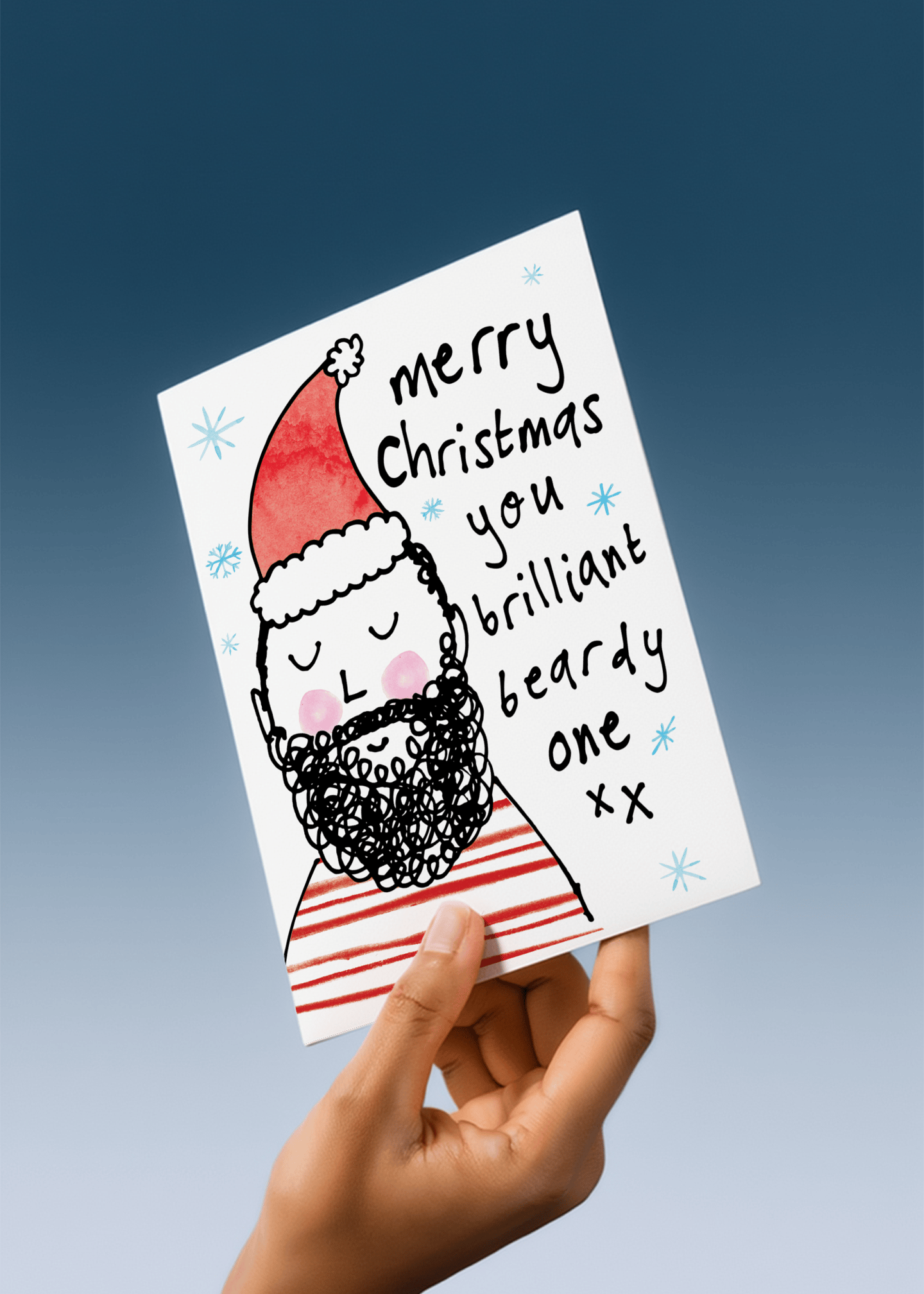 Brilliant Beardy Christmas mockup 4