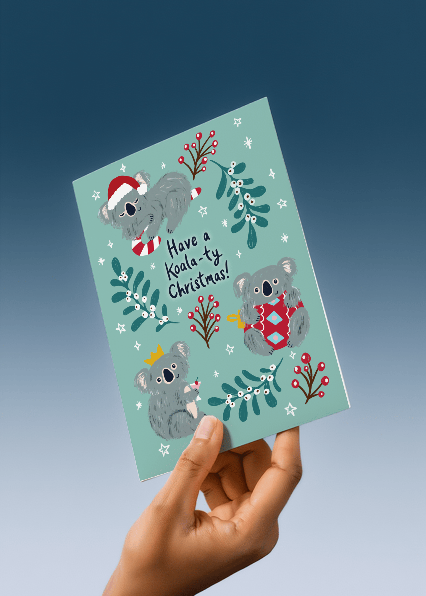 Have A Koala-ty Christmas mockup 4