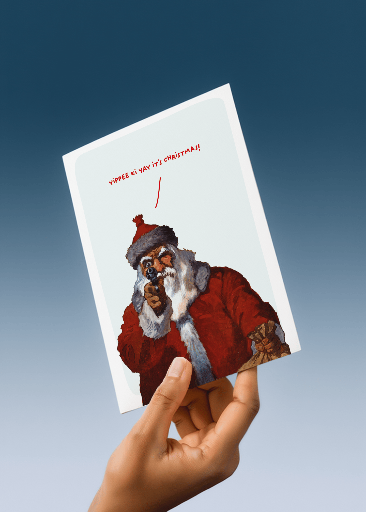 Yippee Ki Yay It’s Christmas mockup 4