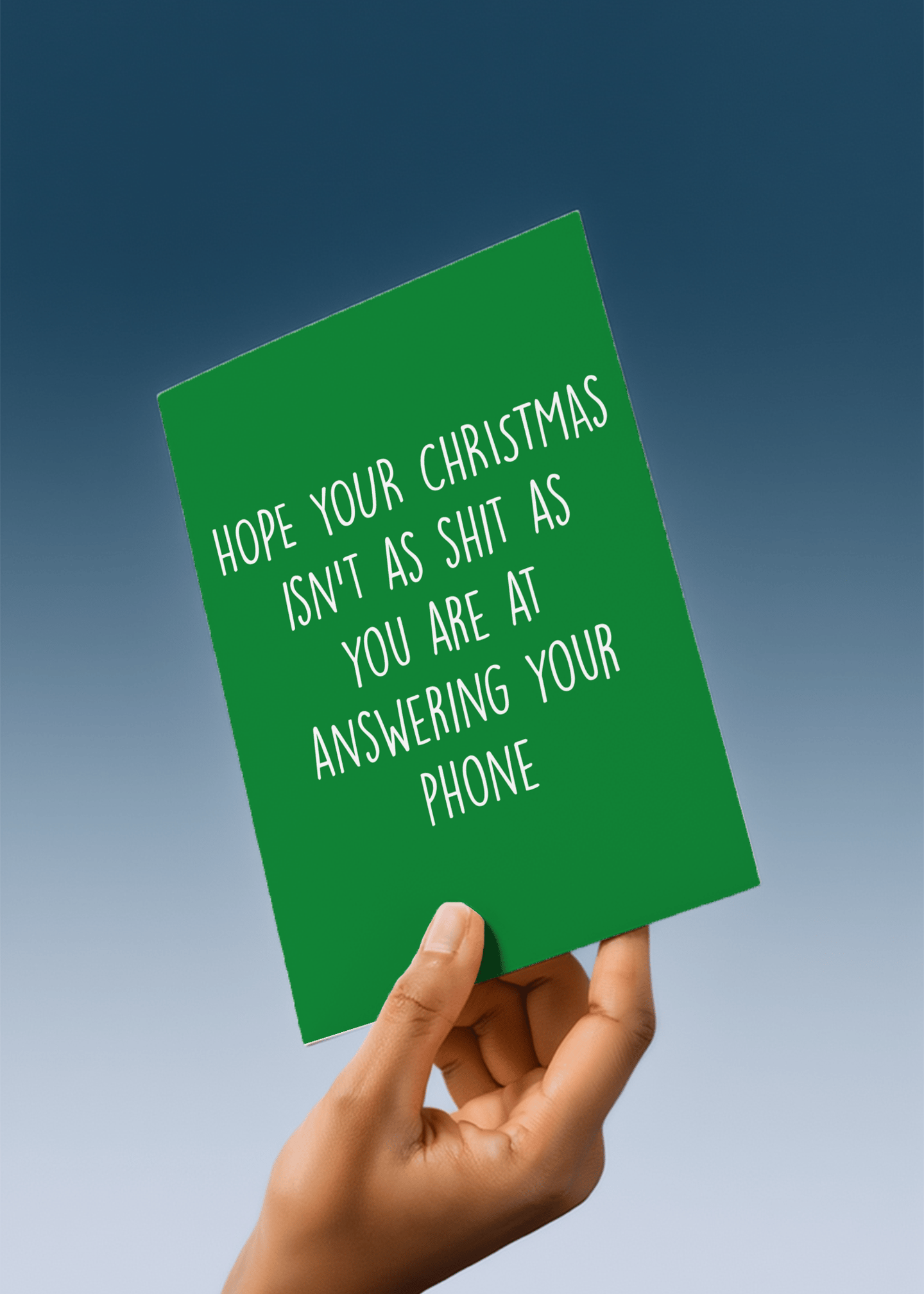 Christmas And Answering A Phone mockup 4
