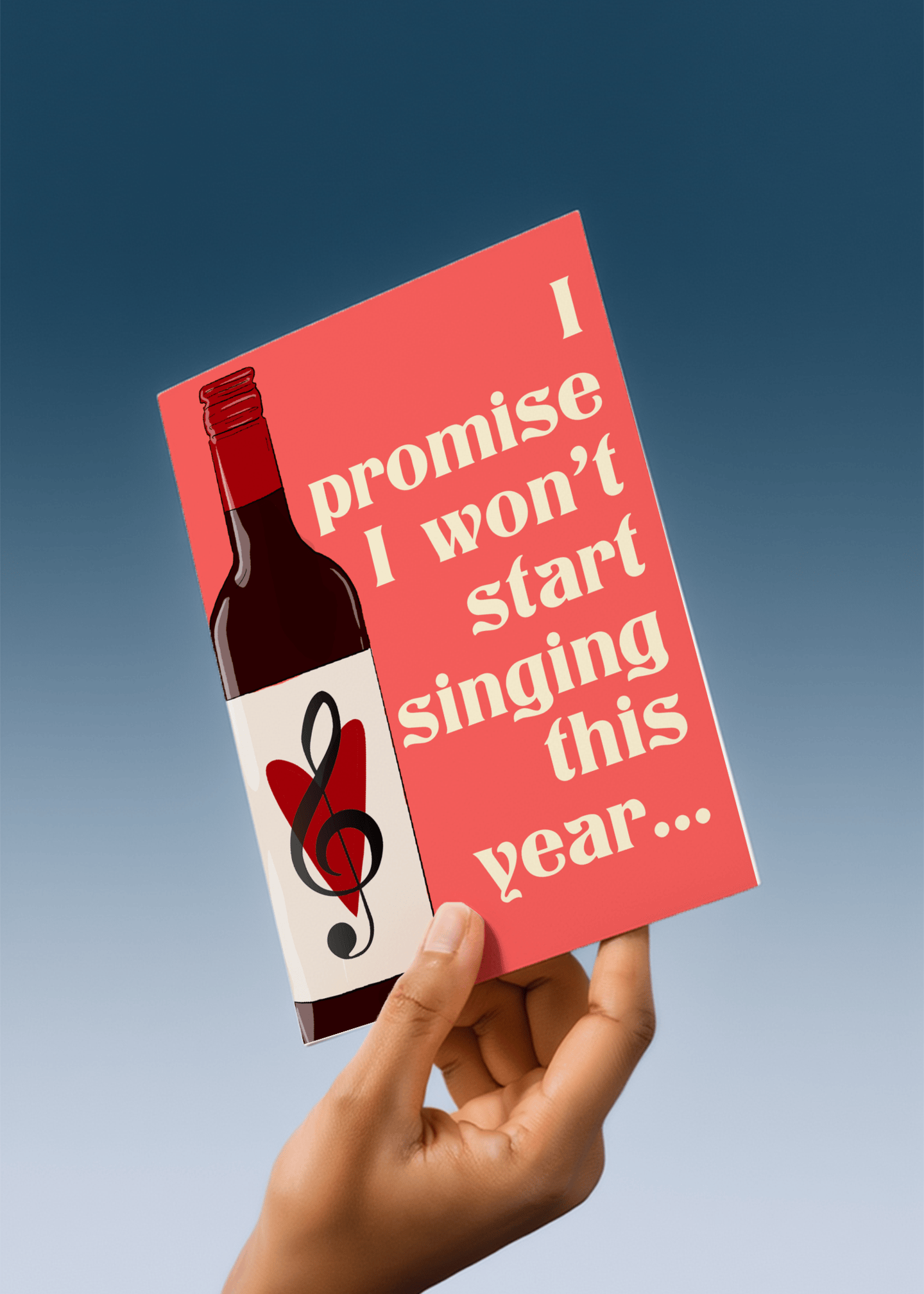 I Promise I Won’t Start Singing mockup 4