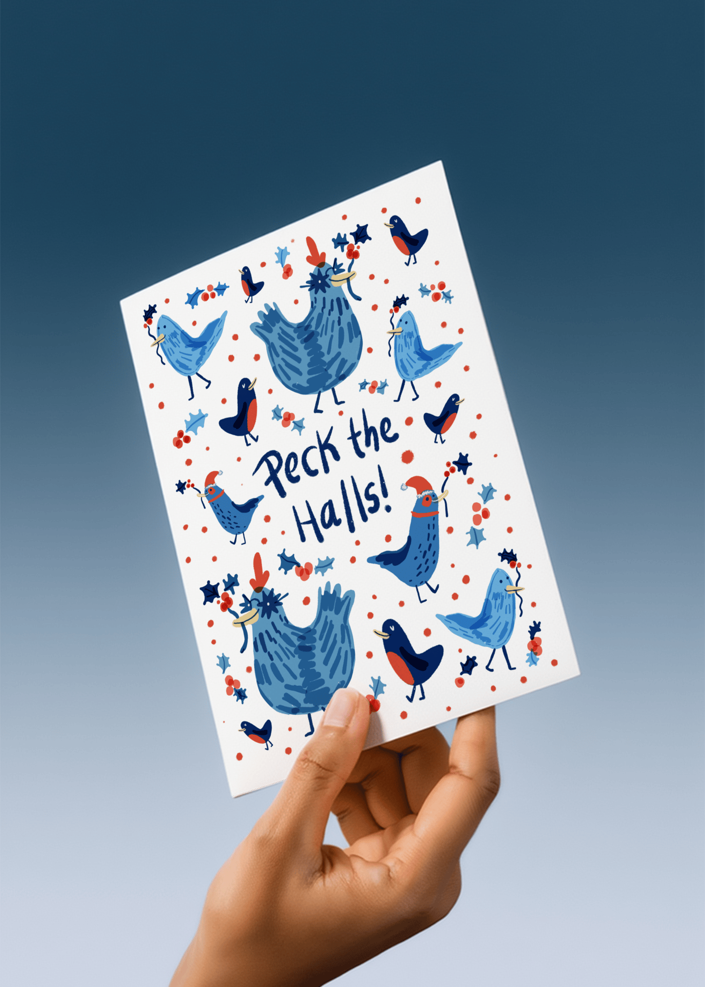 Peck the Halls mockup 4