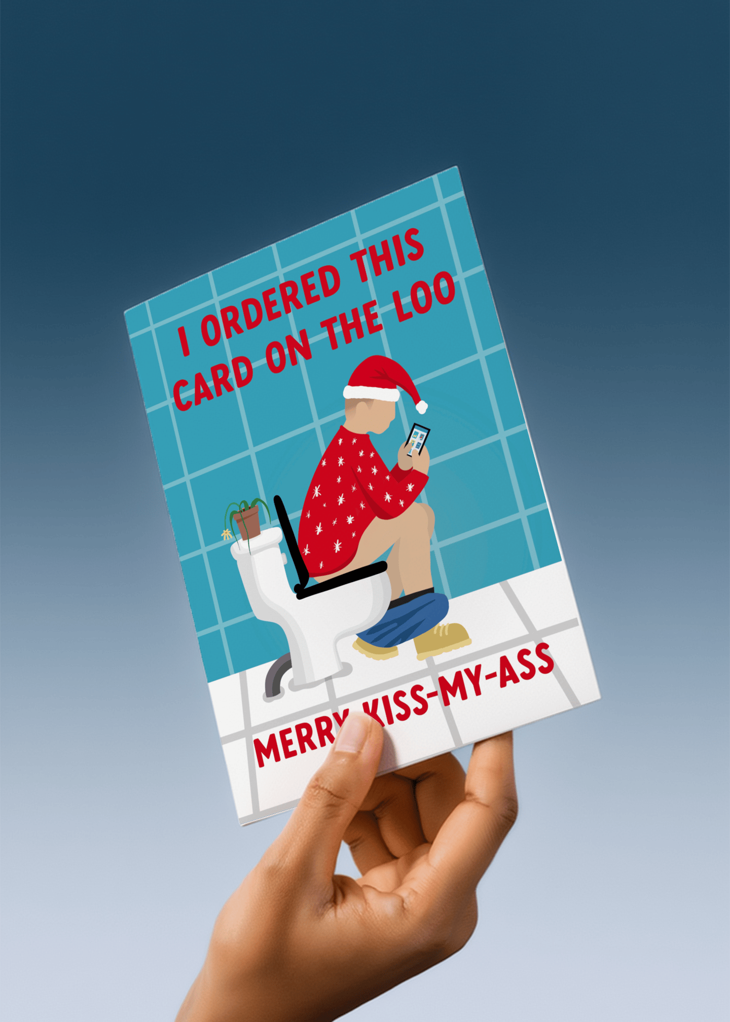 Merry Kiss-My-Ass mockup 4