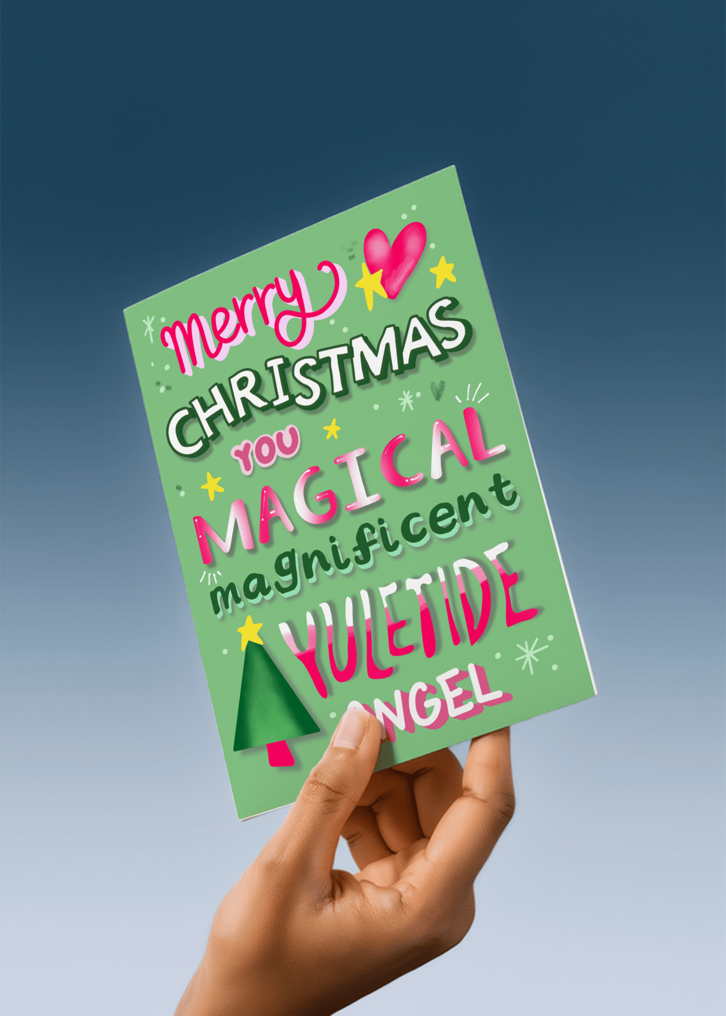 Magical Yuletide Angel mockup 4