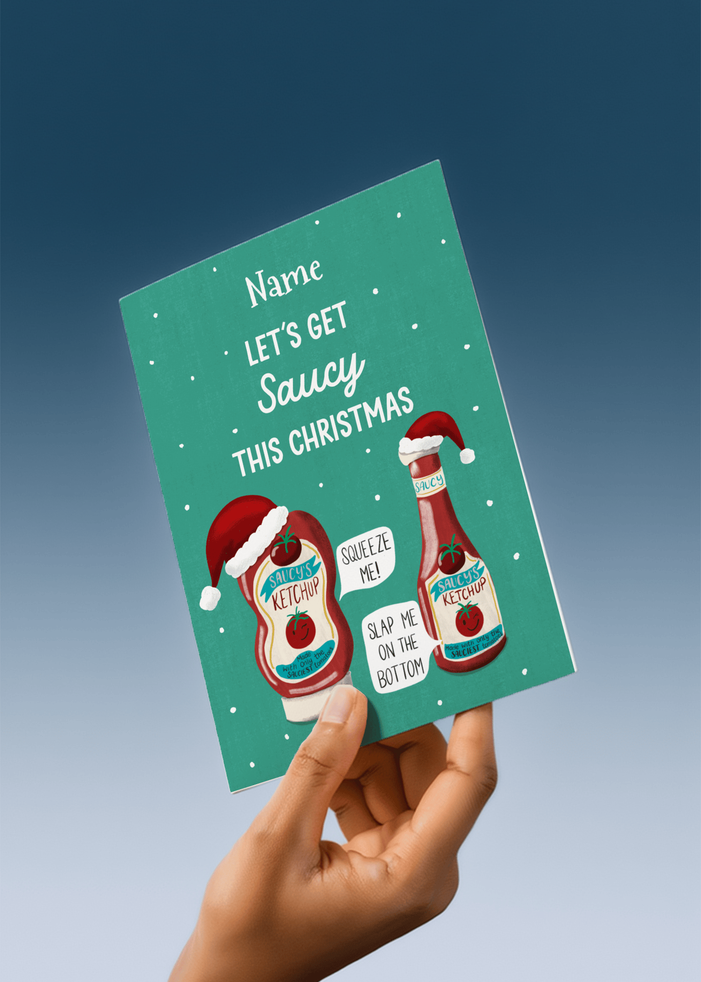 Let’s Get Saucy This Christmas mockup 4