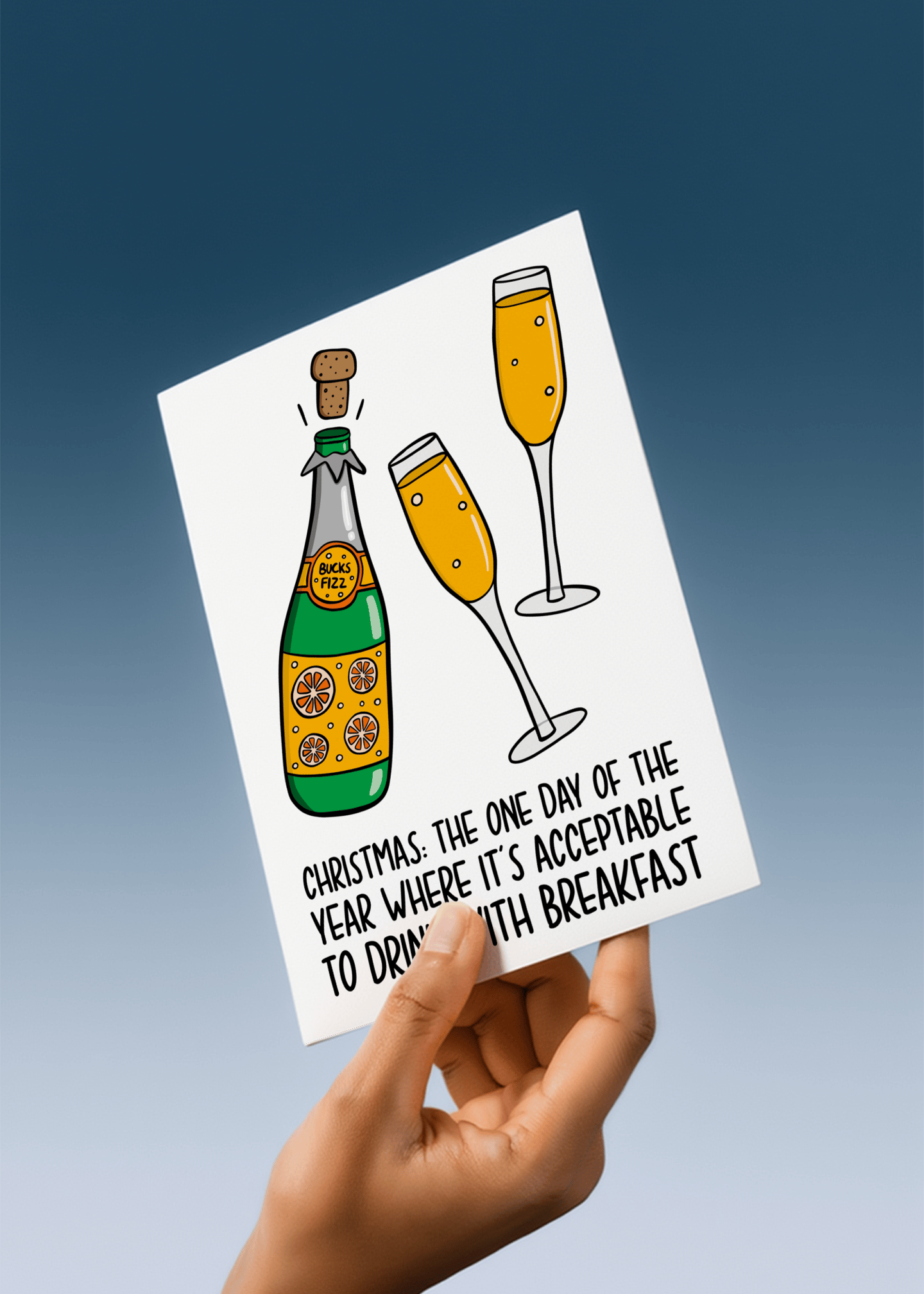 Christmas Breakfast Tradition Humor mockup 3