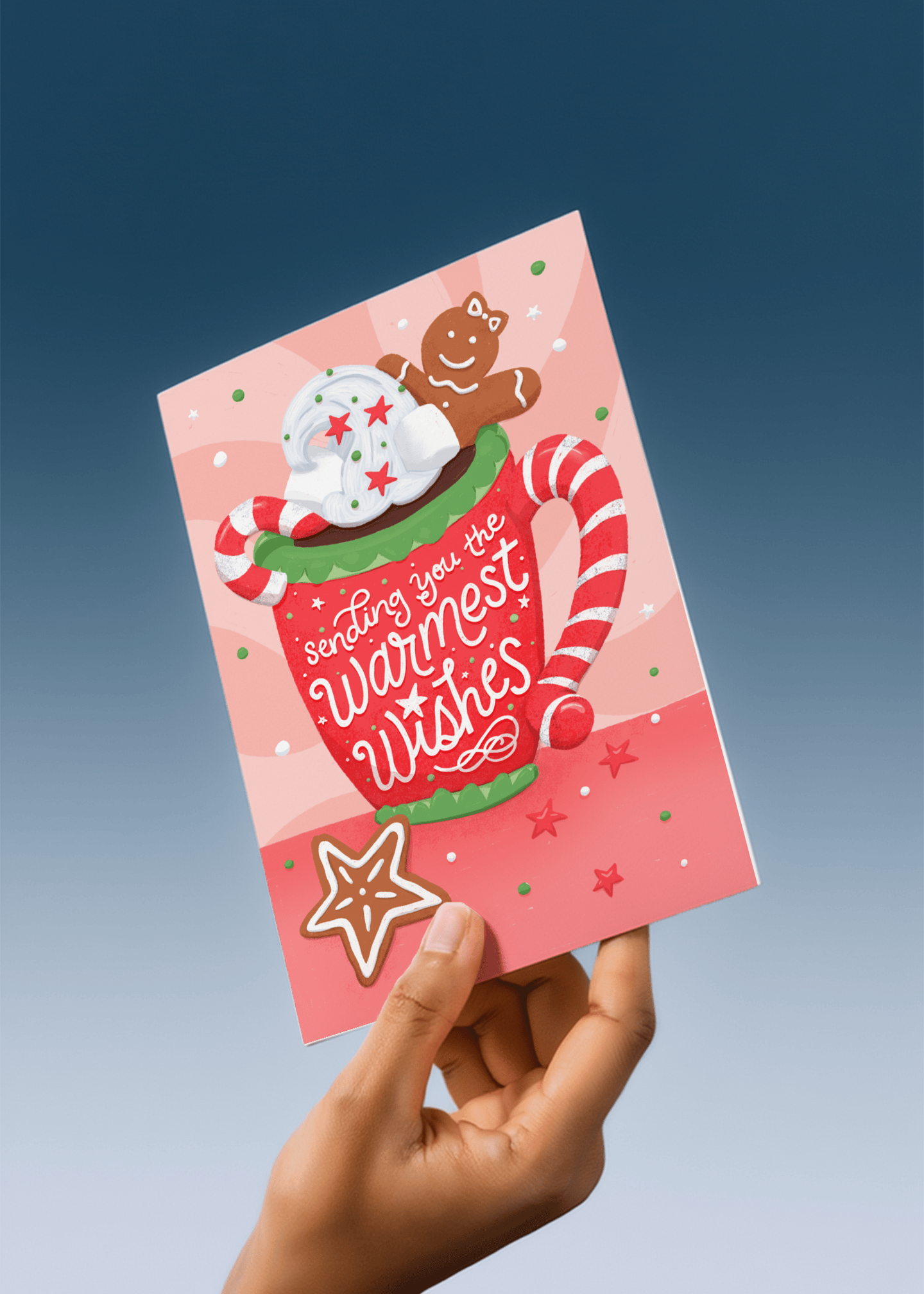 Warmest Wishes Mug mockup 4