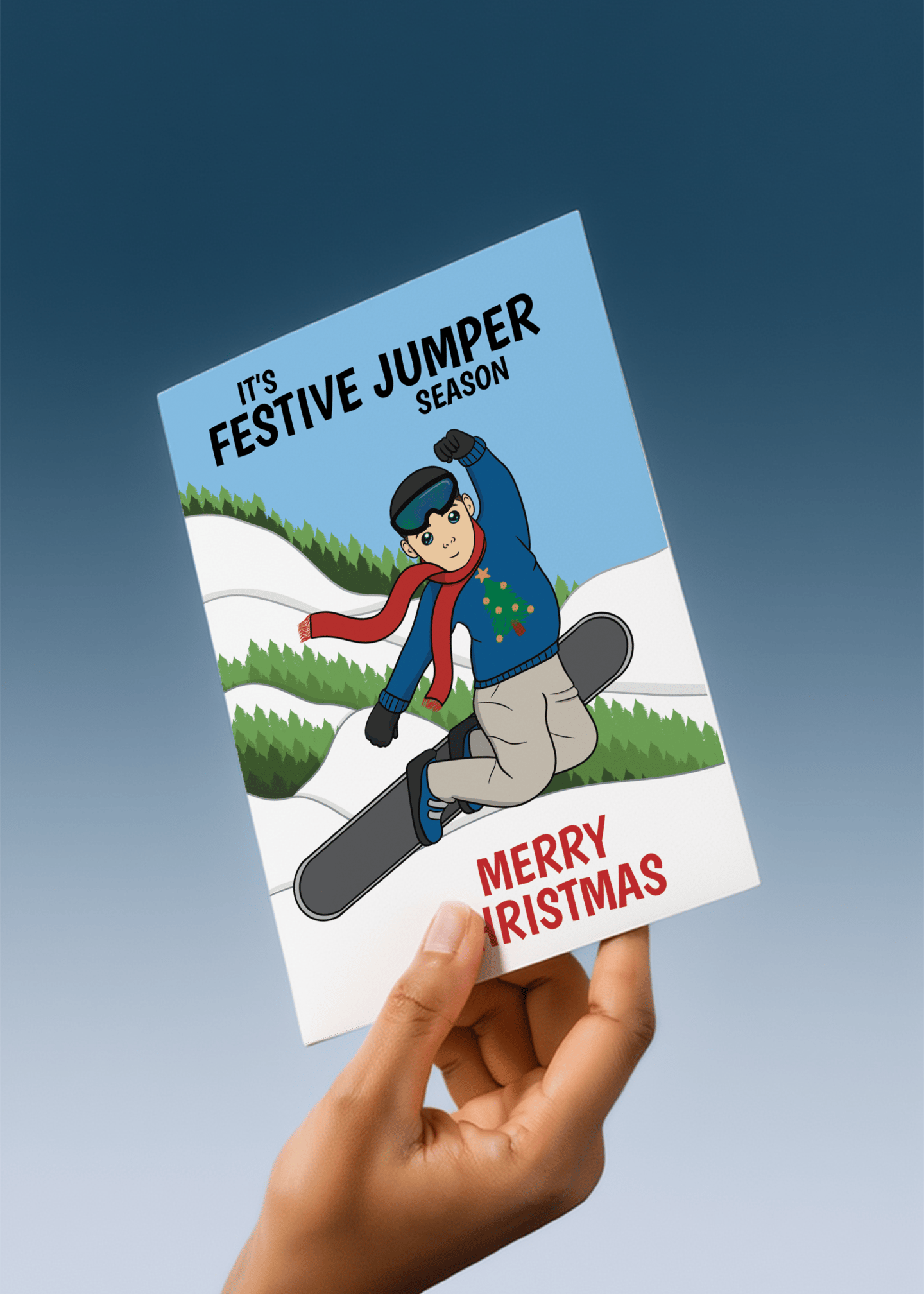 Festive Jumper Season mockup 3