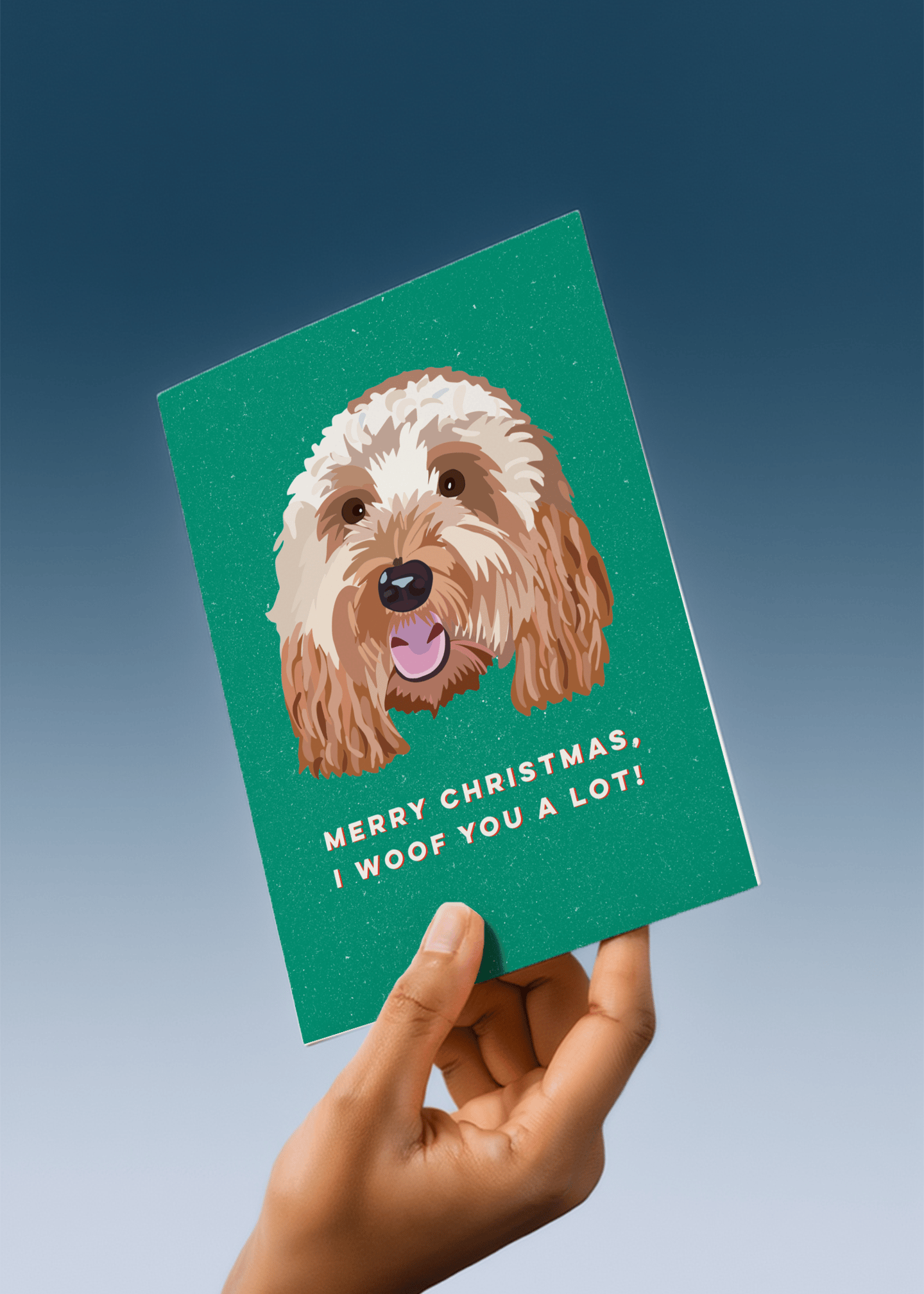 Merry Christmas, I Woof You a Lot mockup 3