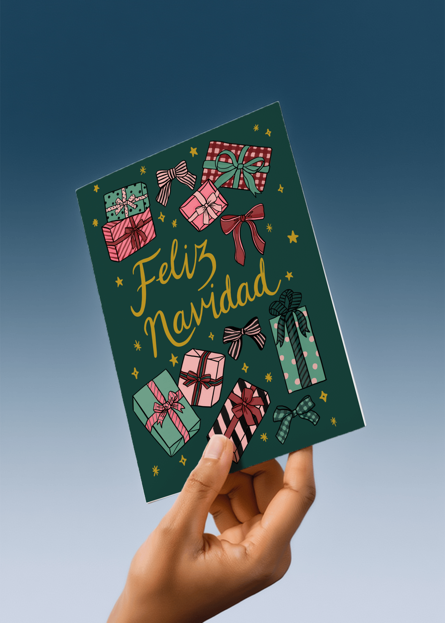 Feliz Navidad mockup 4