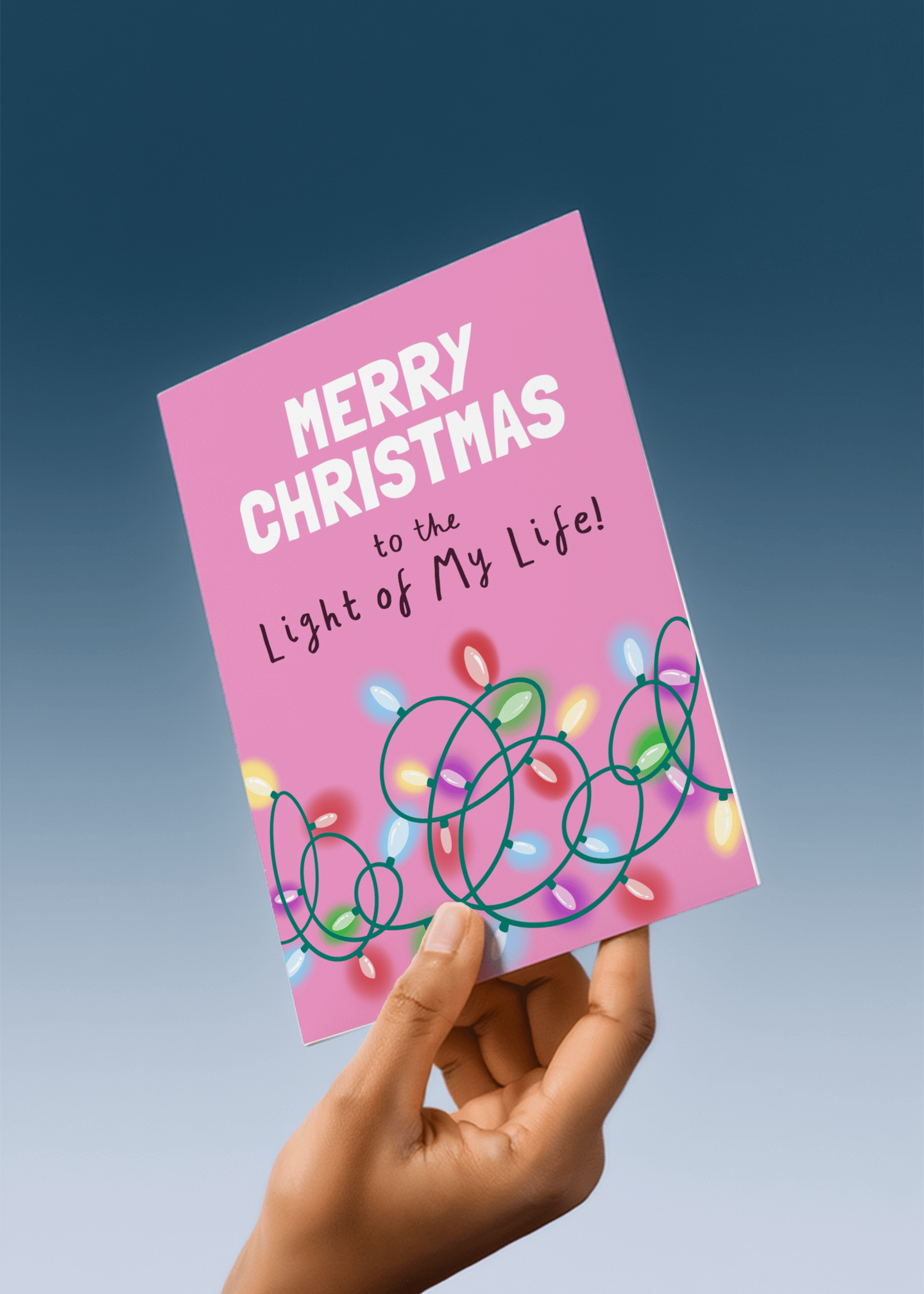 Merry Christmas to the Light of My Life mockup 4
